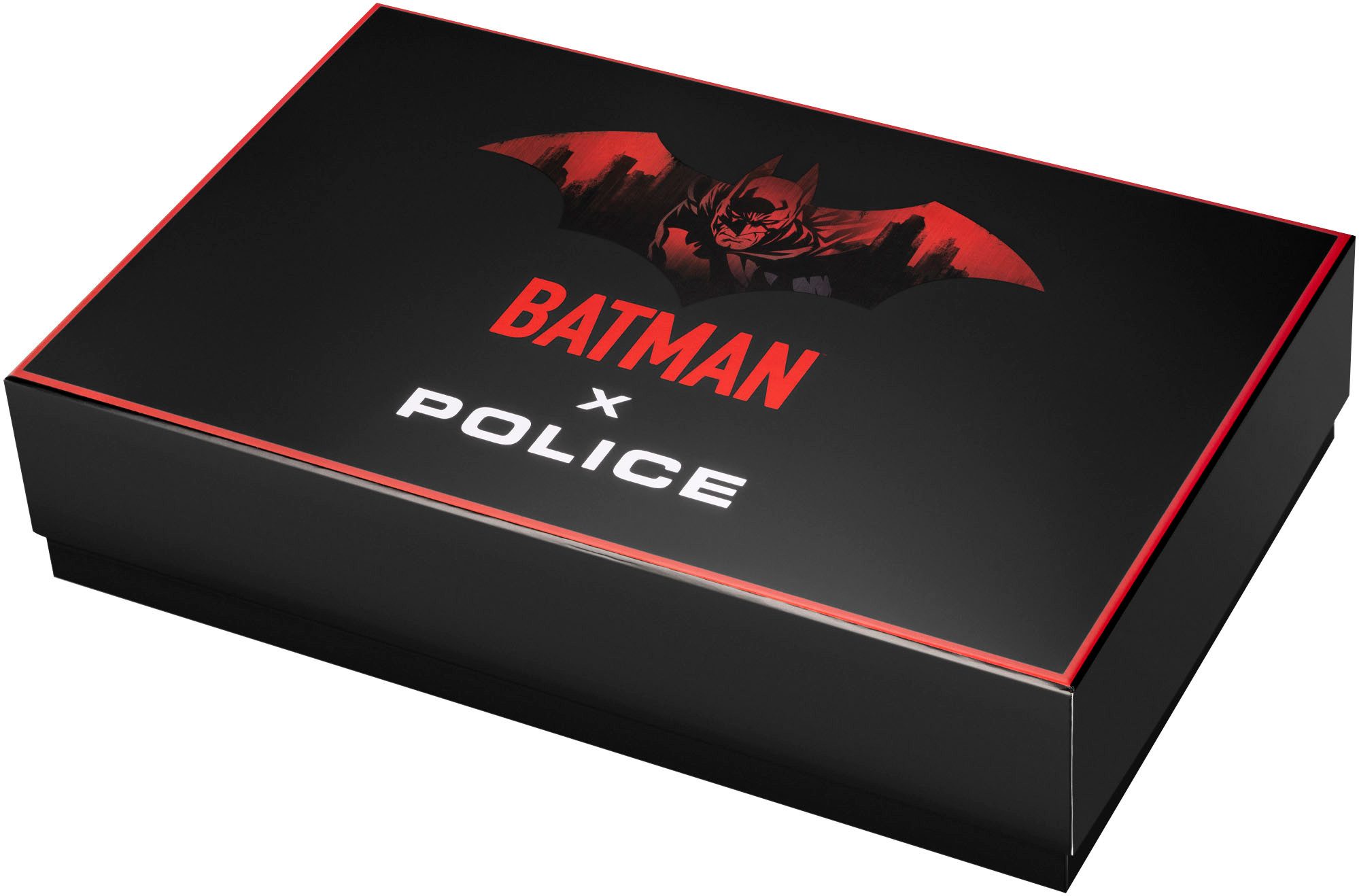 Police Kwartshorloge BATMAN DARK SIDE Armbandhorloge, herenhorloge, siliconen armband, analoog, datum