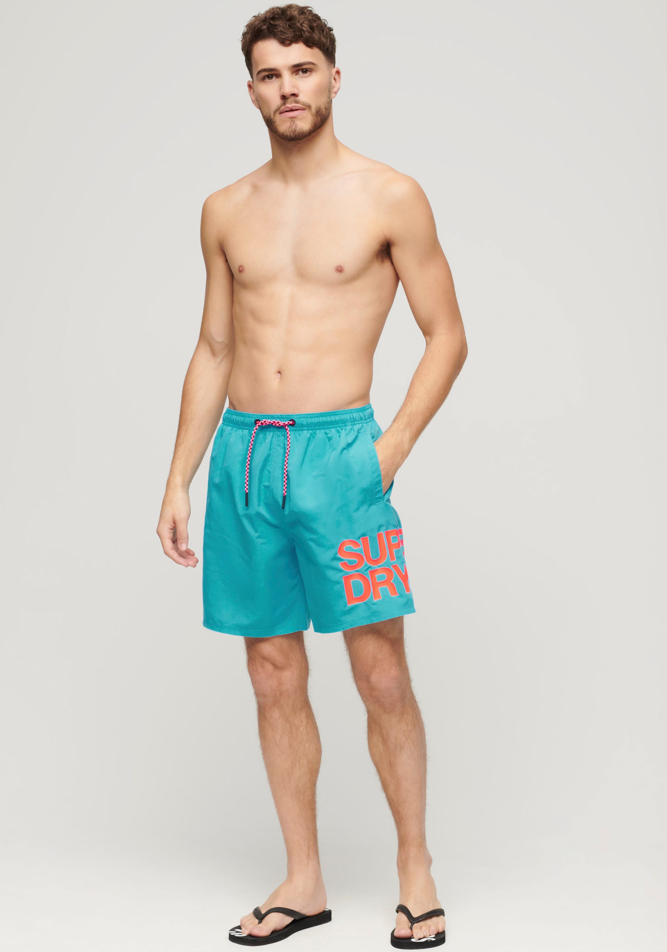 Superdry Zwembroek SD-SPORTSWEAR LOGO 17" SWIMSHORT