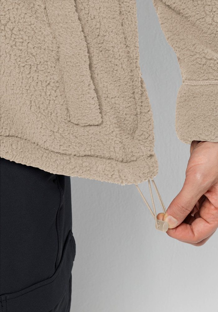 Jack Wolfskin Fleecejack FELSLICHT HOODED JKT M