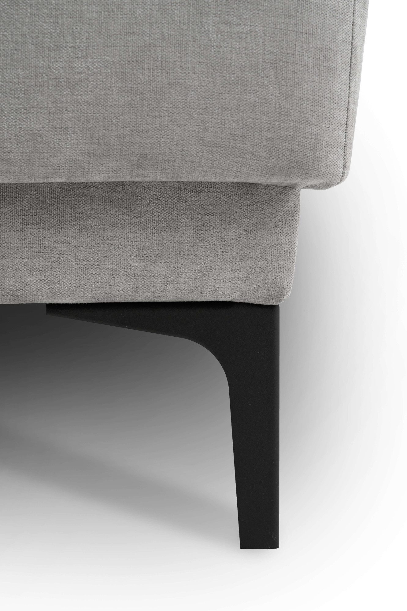 Places of Style Hoekbank Oland, structuur, platweefsel, luxe microvezel, bouclé