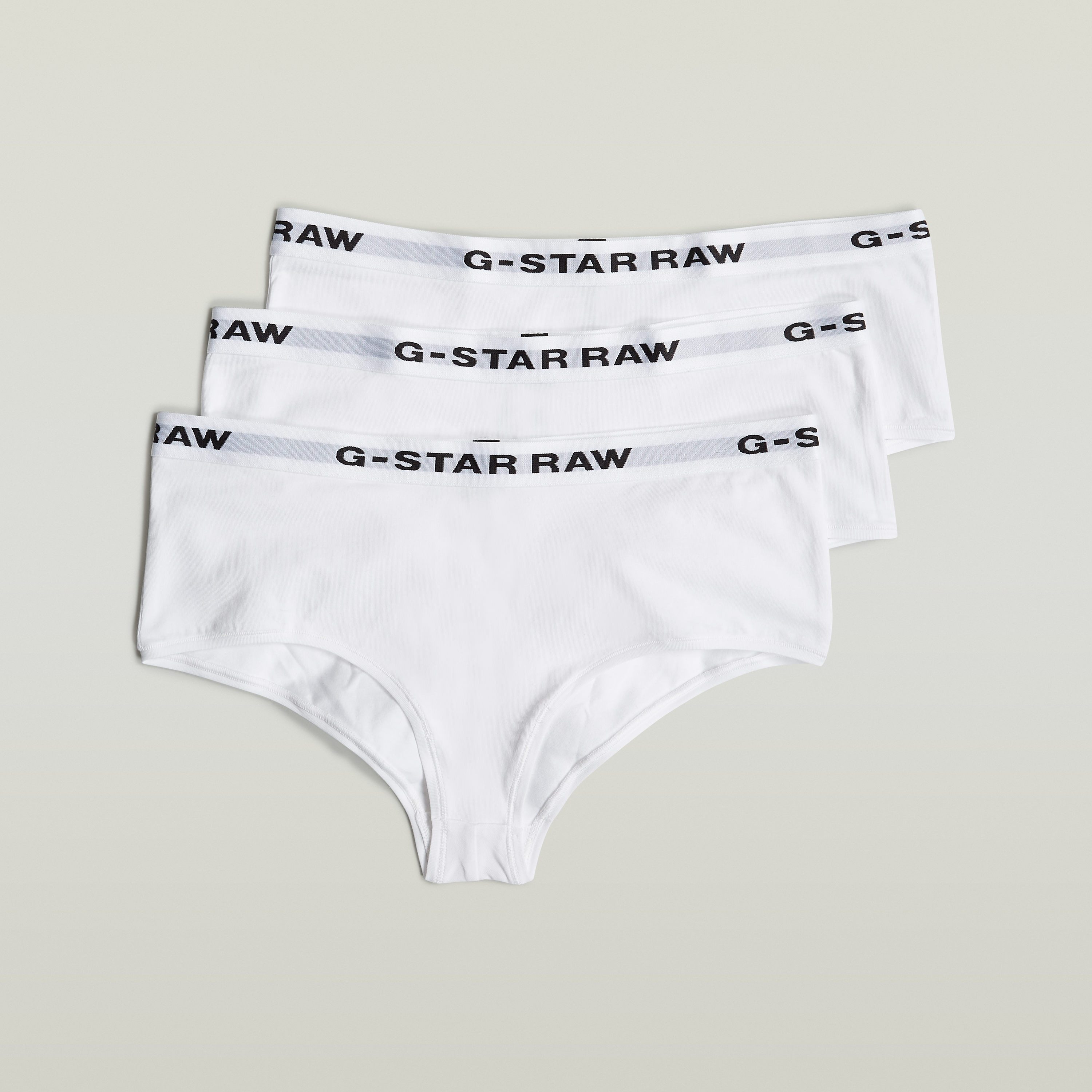 G-Star RAW Hipster (set, 3 stuks) dames lingerie maat XS wit