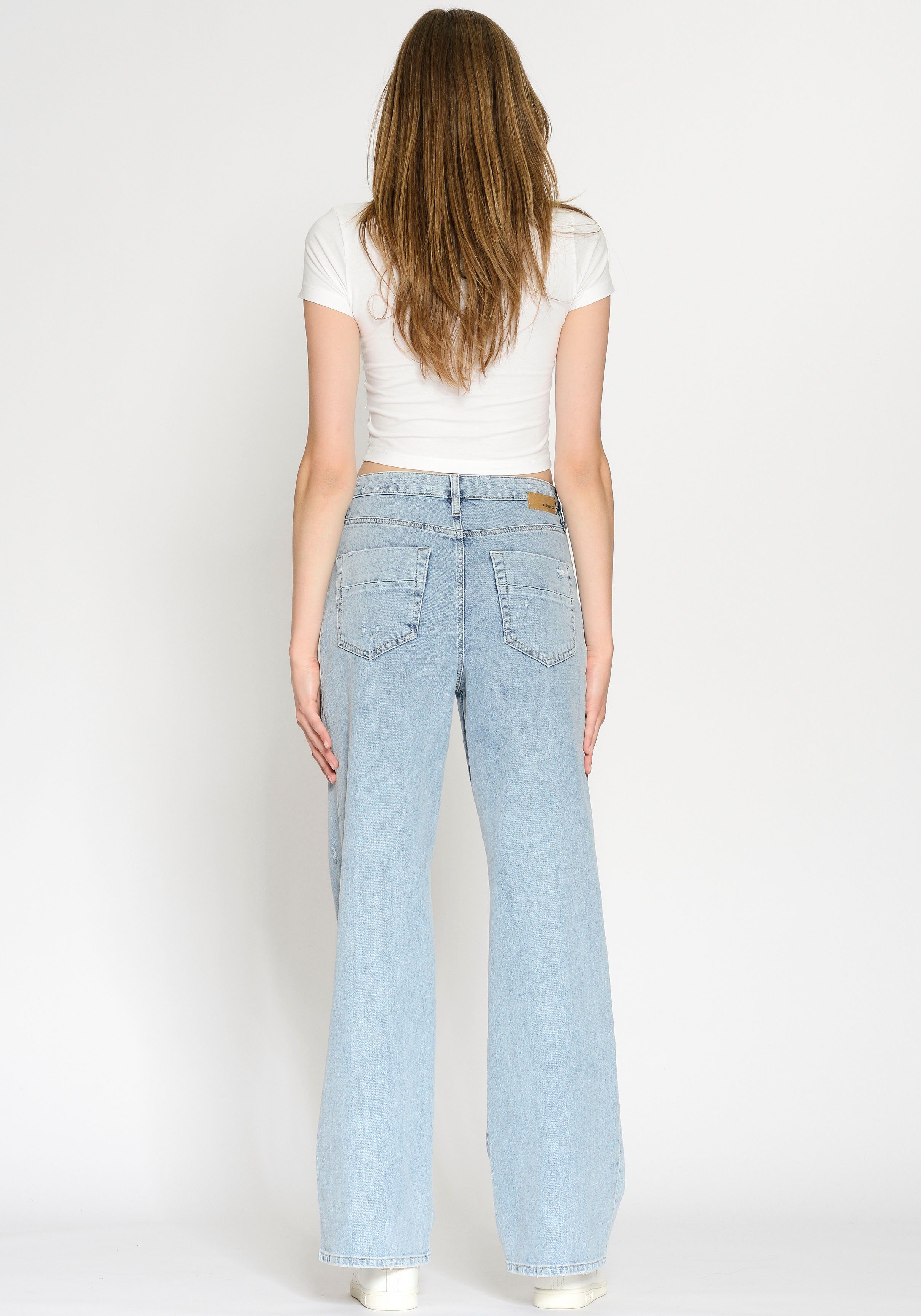 GANG Wijde jeans 94SILVIA