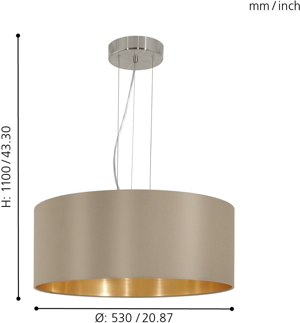 EGLO Hanglamp MASERLO Hanglamp, hanglamp