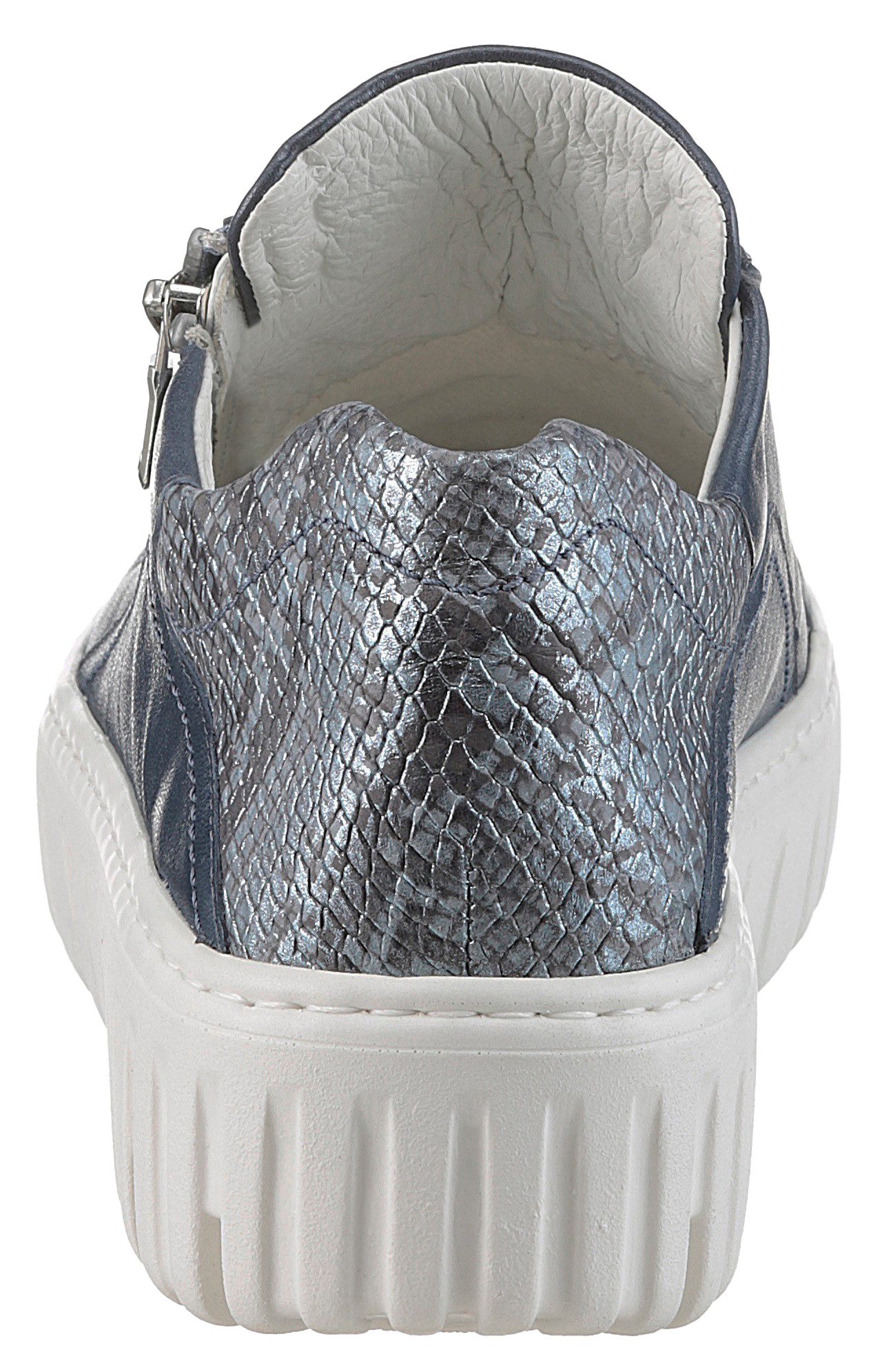 Waldläufer Plateausneakers H-LIVIA , veterschoenen, lage schoen, vrijetijdsschoen met buitenrits