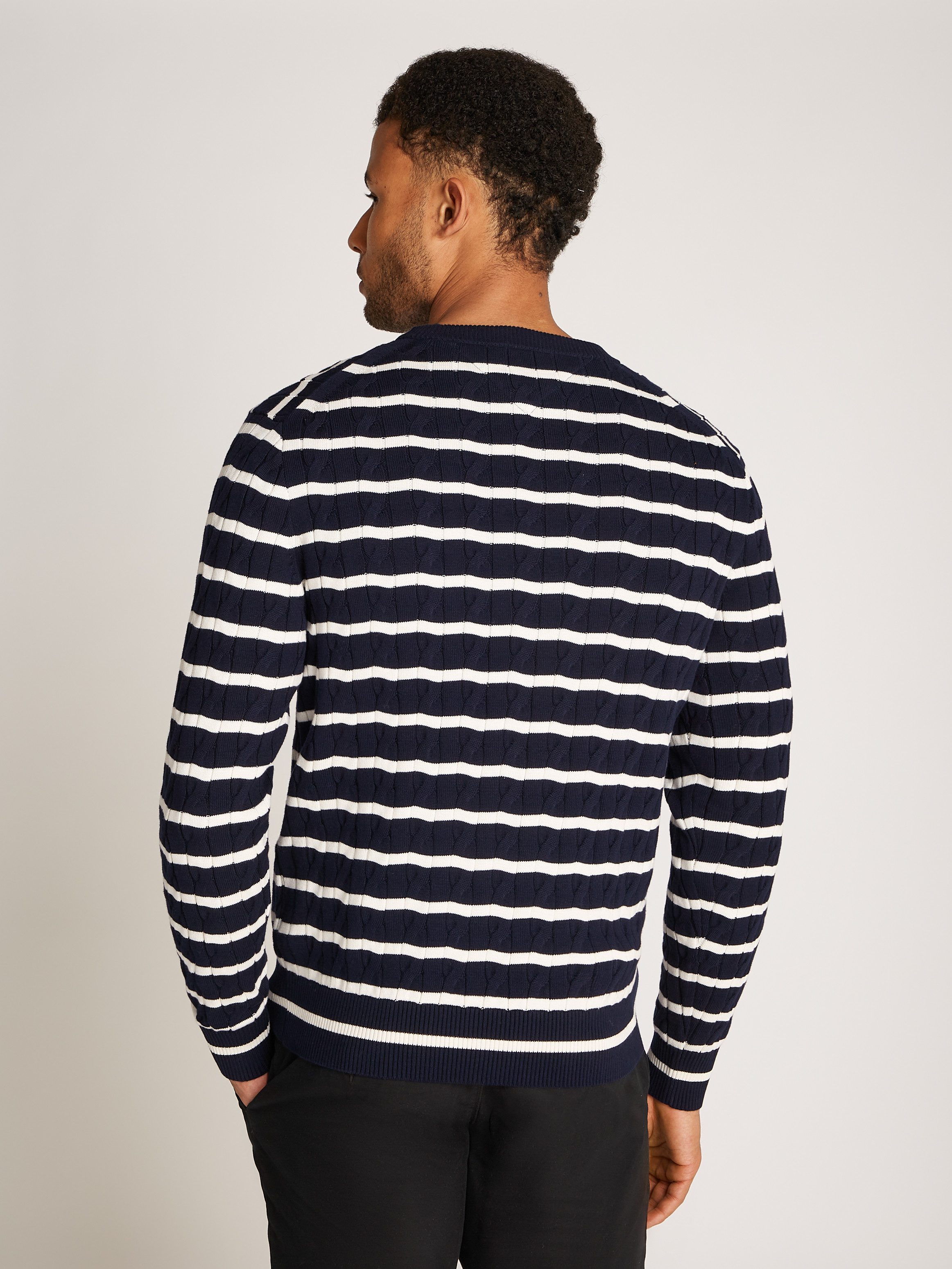 Tommy Hilfiger Gebreide trui CLASSIC CABLE CREW NECK