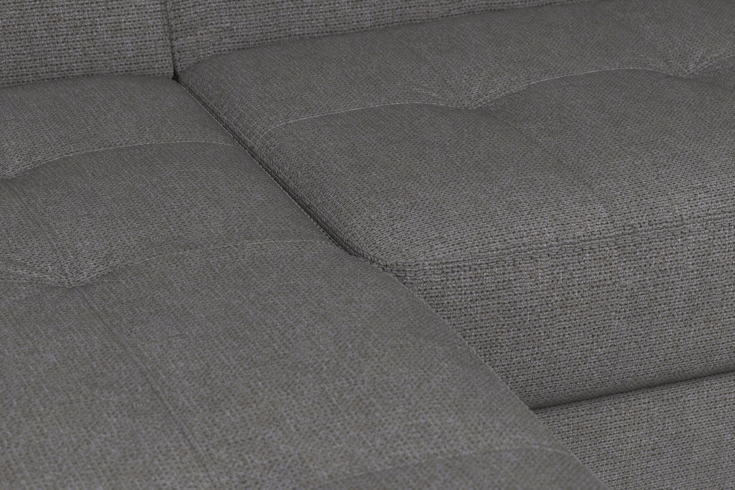 DOMO collection Hoekbank Capelo, comfortabel, duidelijke lijnen kenmerken dit ontwerp, L-Vorm met verstelbare armleuningen, naar keuze met slaapfunctie, binnenvering