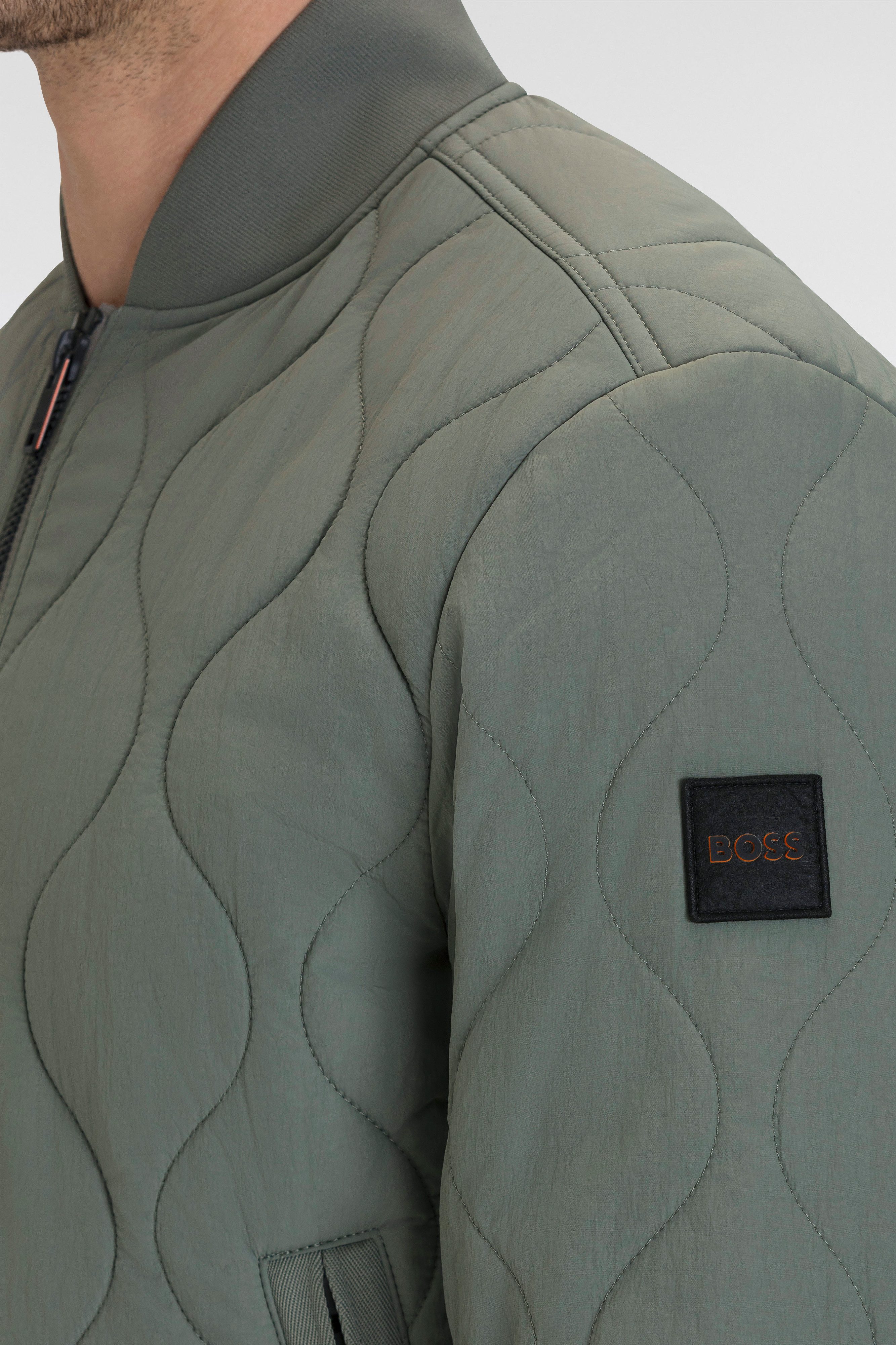 Boss Orange Blouson Ostrong met quilten