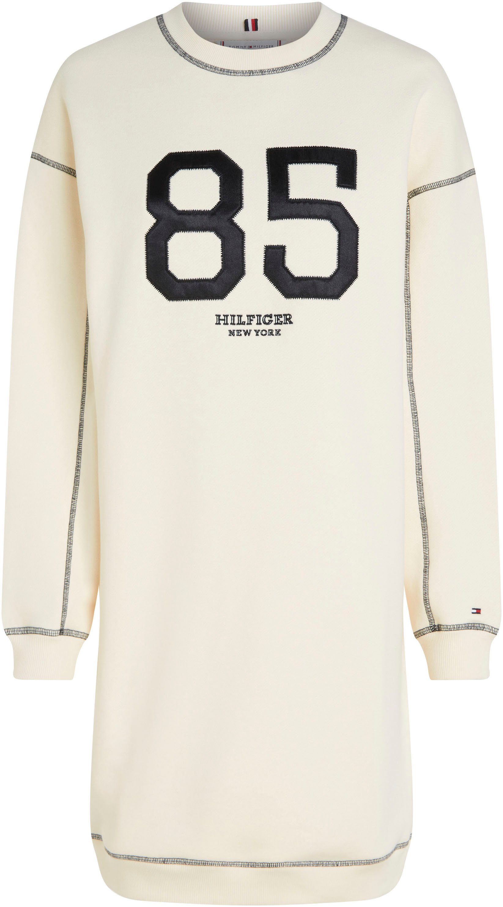 Tommy Hilfiger Sweatjurk VARSITY 85 SWTSHIRT DRESS LS