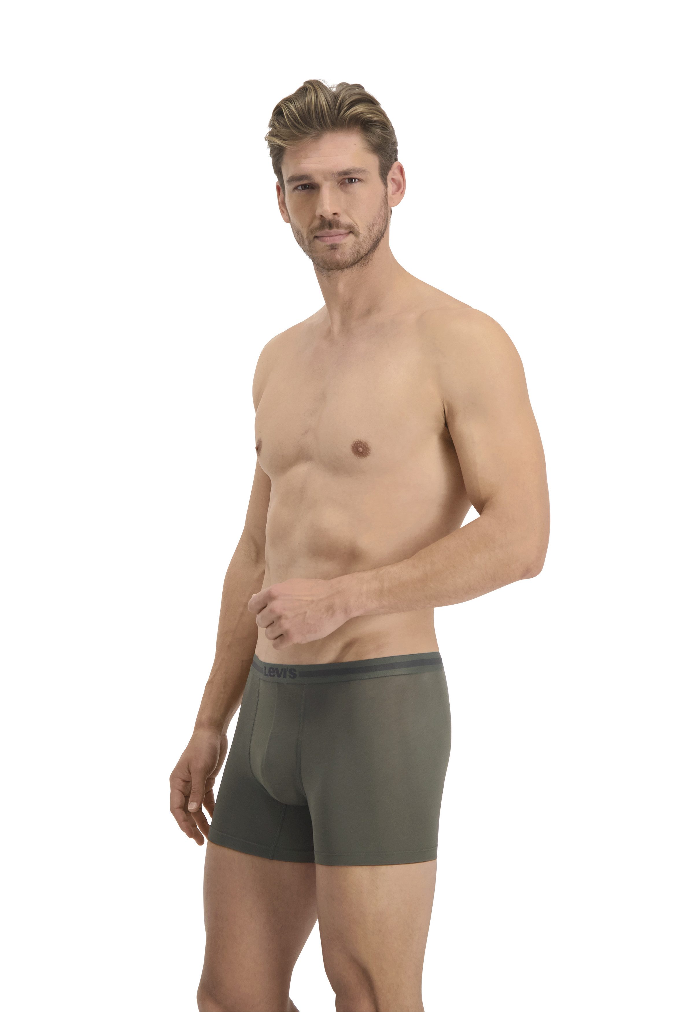 Levi's® Boxershort LEVIS MEN TENCEL BOXER BRIEF 2P (2 stuks, Set van 2)