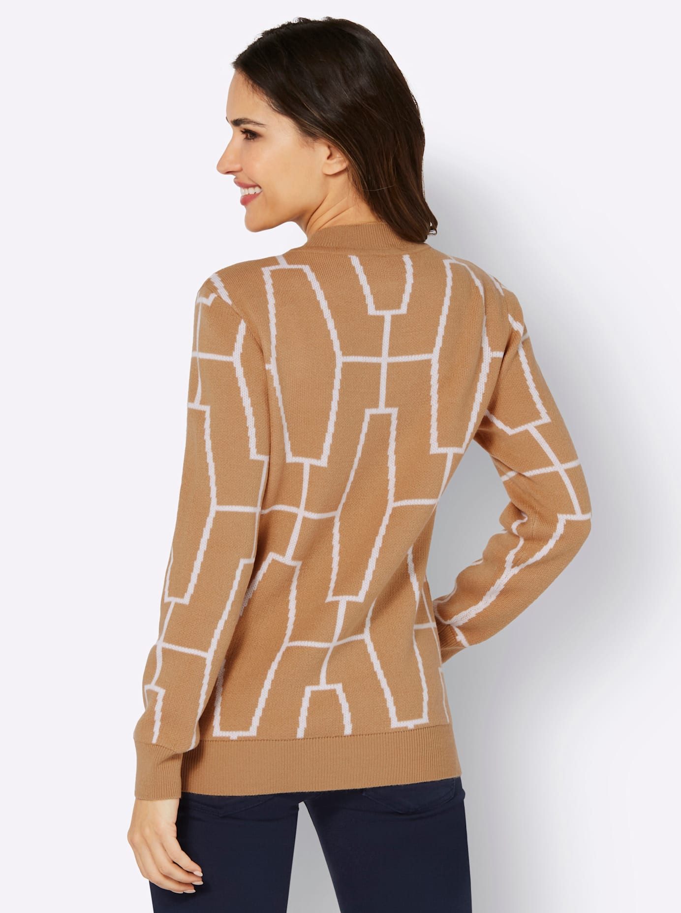 Classic Basics Trui met staande kraag Trui met opstaande kraag