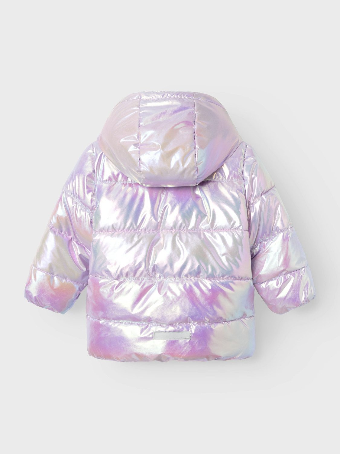 Name It Gewatteerde jas NMFMOLINA JACKET SHINY met decoratieve, reflecterende details