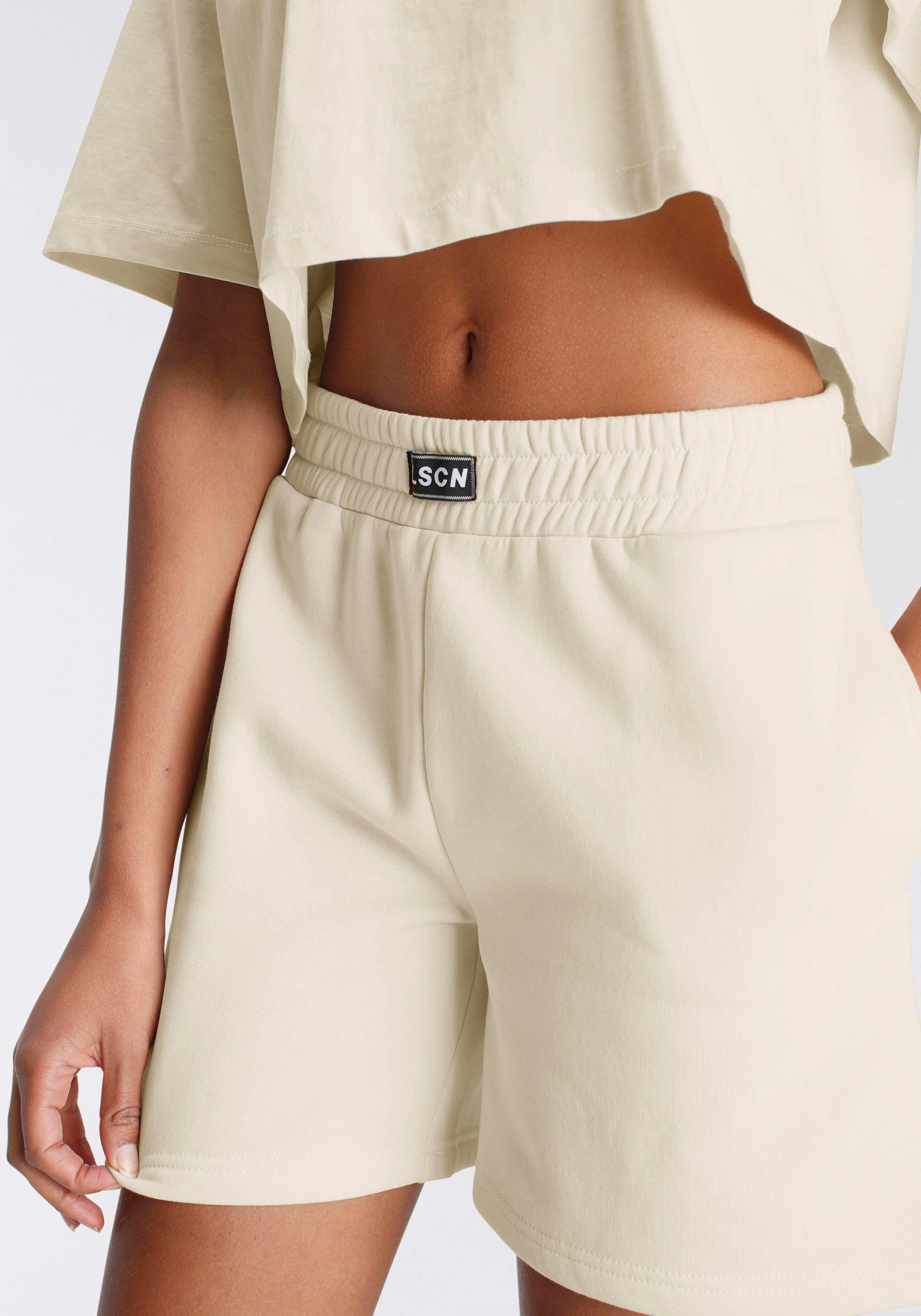 Lascana Sweatbroek met geribbelde tailleband, loungewear, loungepak
