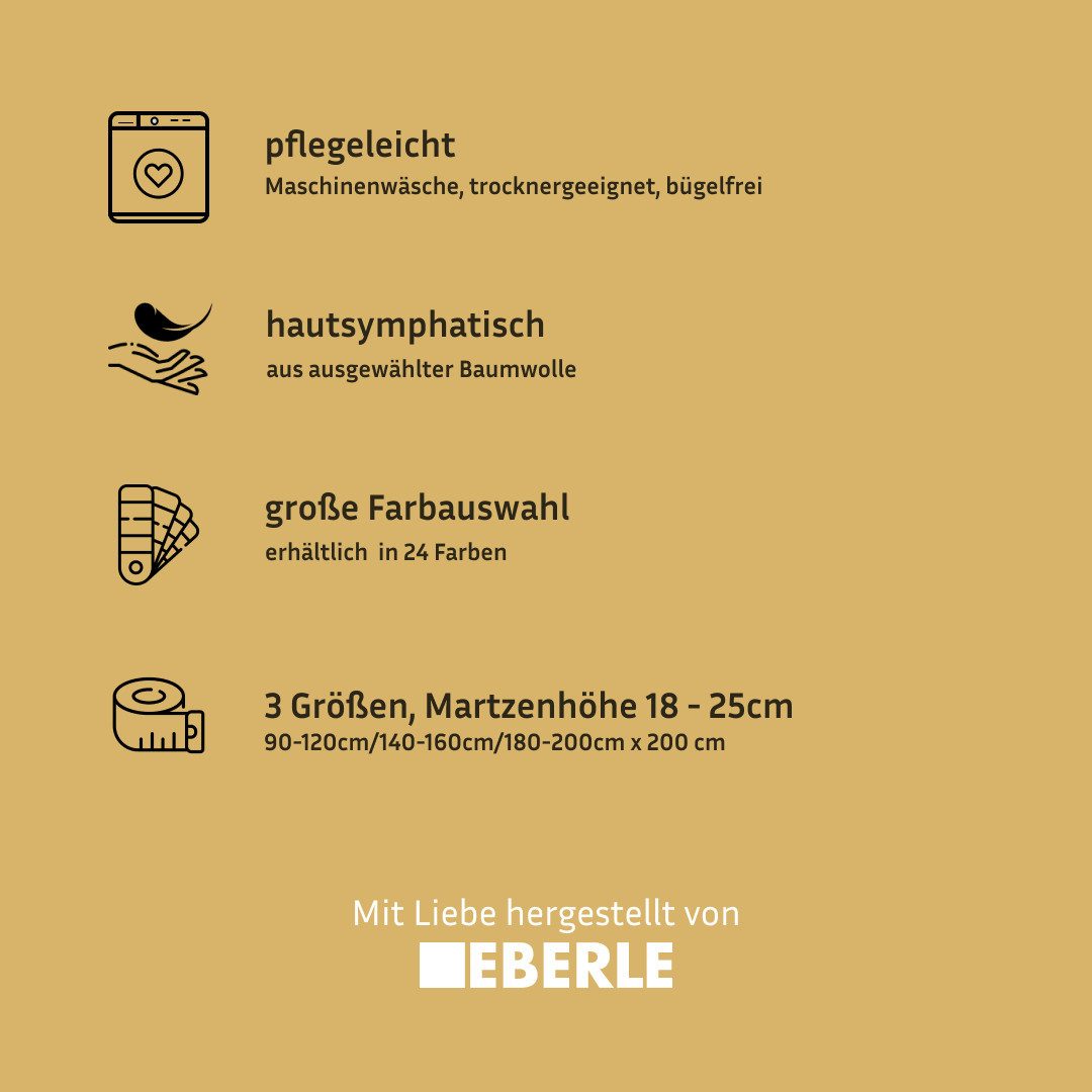 bellana Hoeslaken Mako-jersey exclusief in mt. 90x200, 140x200 of 180x200 cm van katoen, voor matrassen tot 25 cm hoogte, laken, hoeslaken (1 stuk)