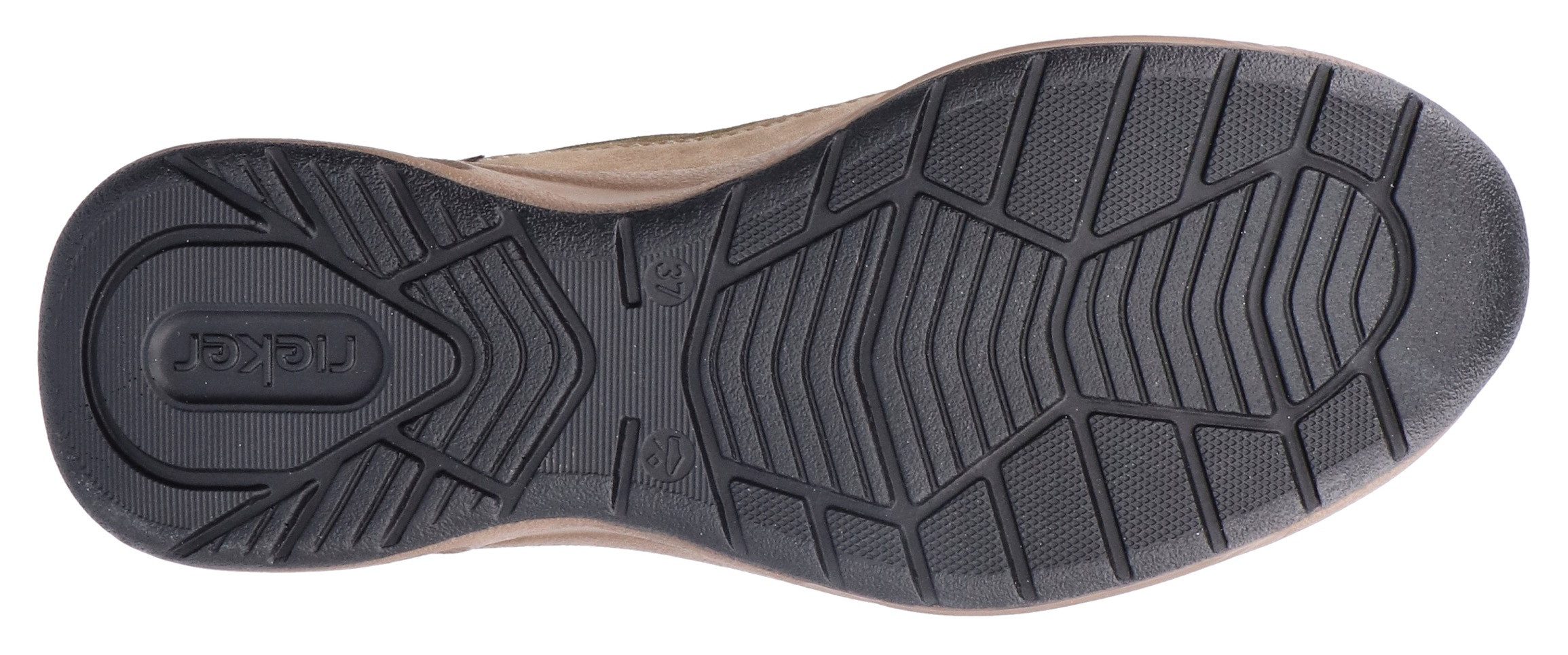 Rieker Slip-on sneakers , instapschoen, lage schoen, vrijetijdsschoen met praktische trekbanden