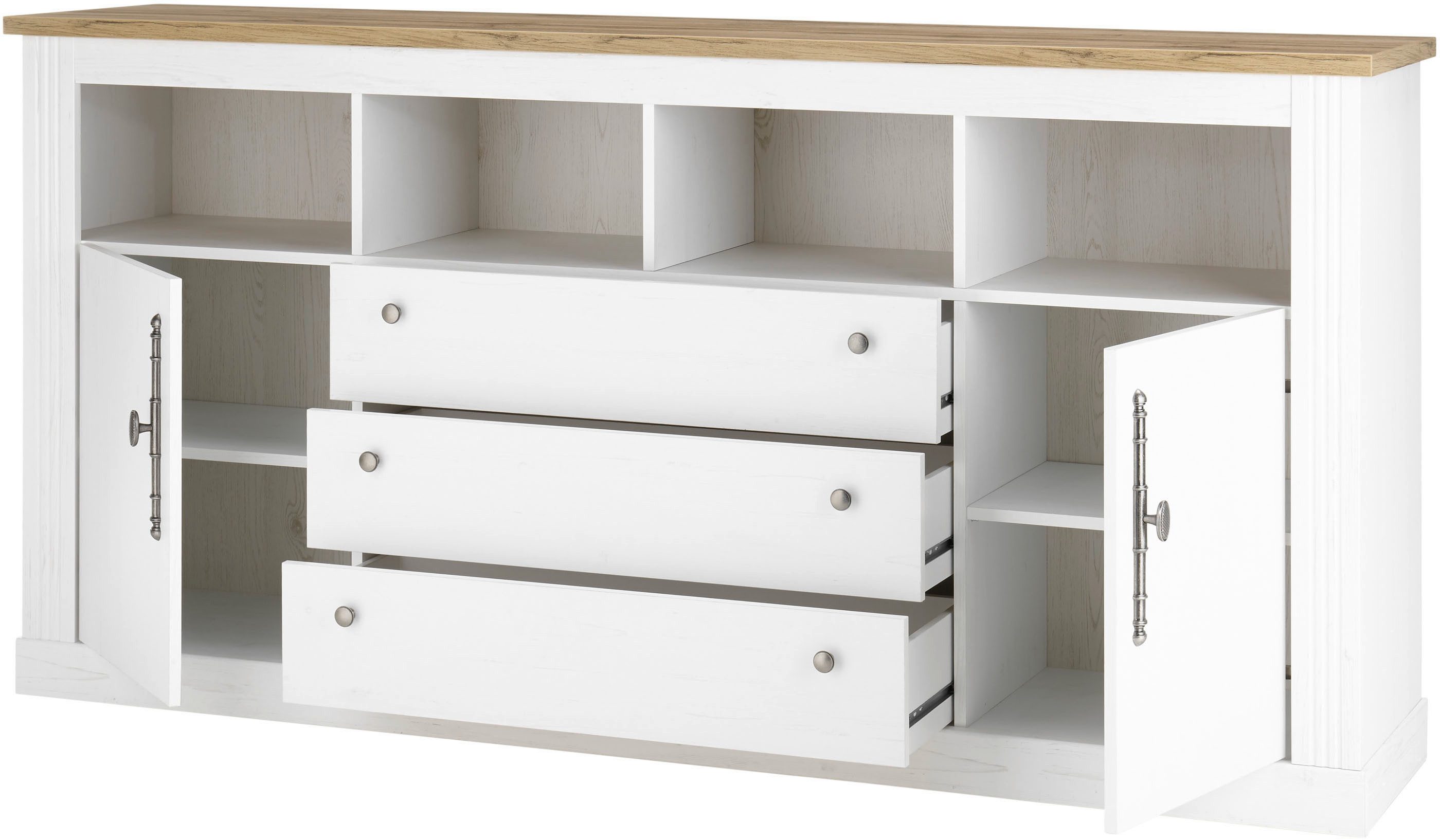 Home affaire Kantoormeubelset Westminster in romantische rustieke stijl, exclusief by otto
