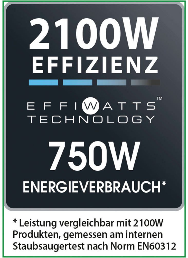 Rowenta Stofzuiger Swift Power Cyclonic, zonder zak, hoge zuigkracht op harde vloeren compact formaat, sterke prestaties dankzij effitech-motor, eenvoudige lediging