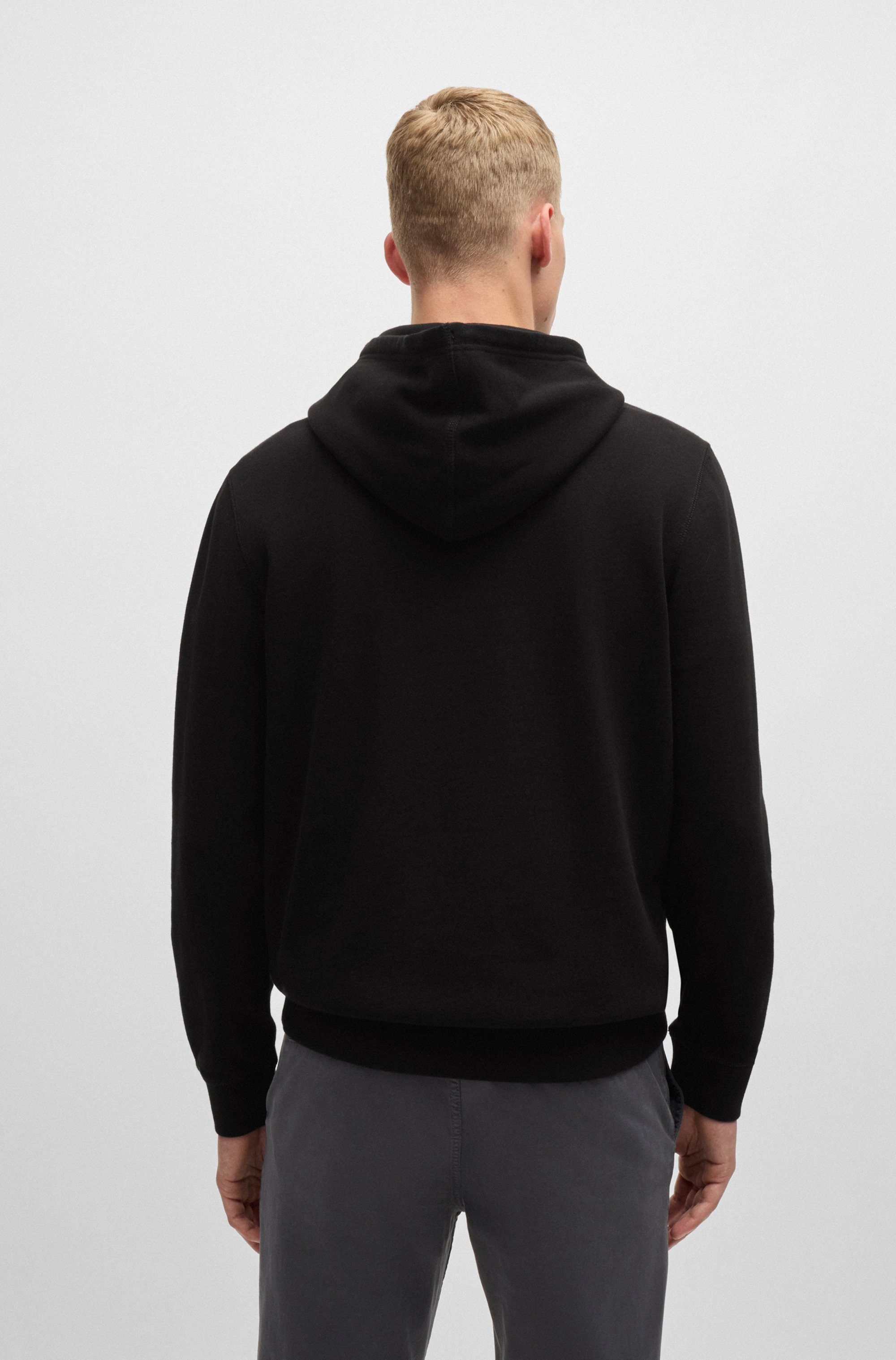 Boss Orange Hoodie Wetalk met geborduurd boss merkembleem