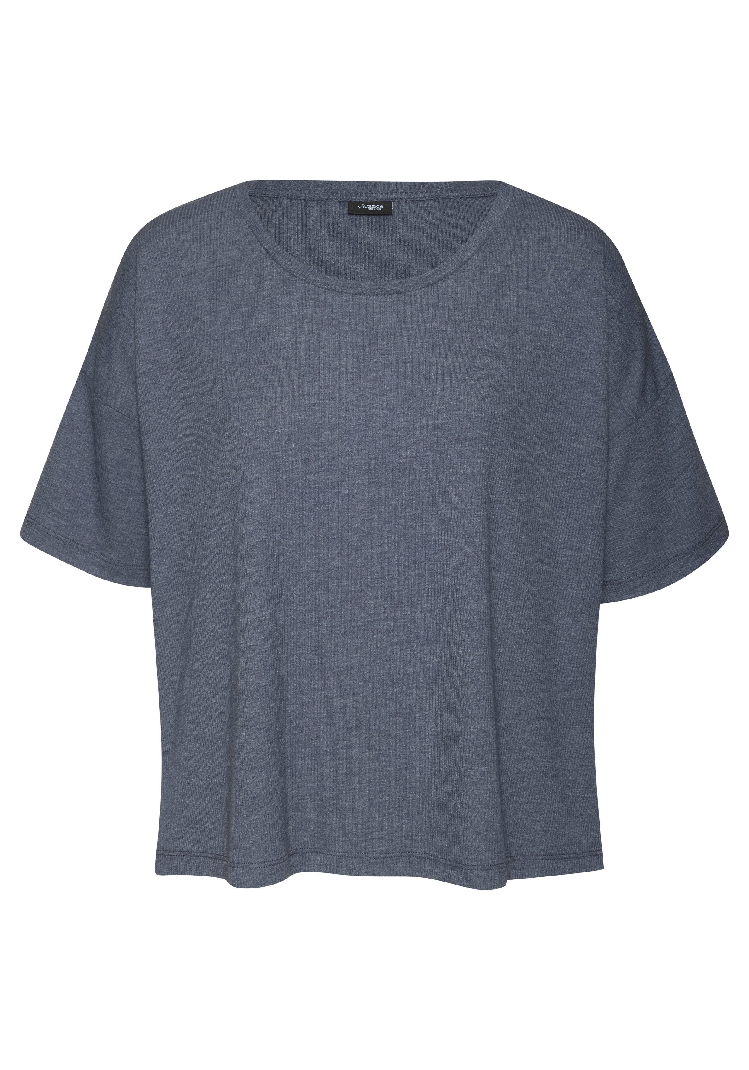 Vivance Dreams T-shirt in zachte ribkwaliteit