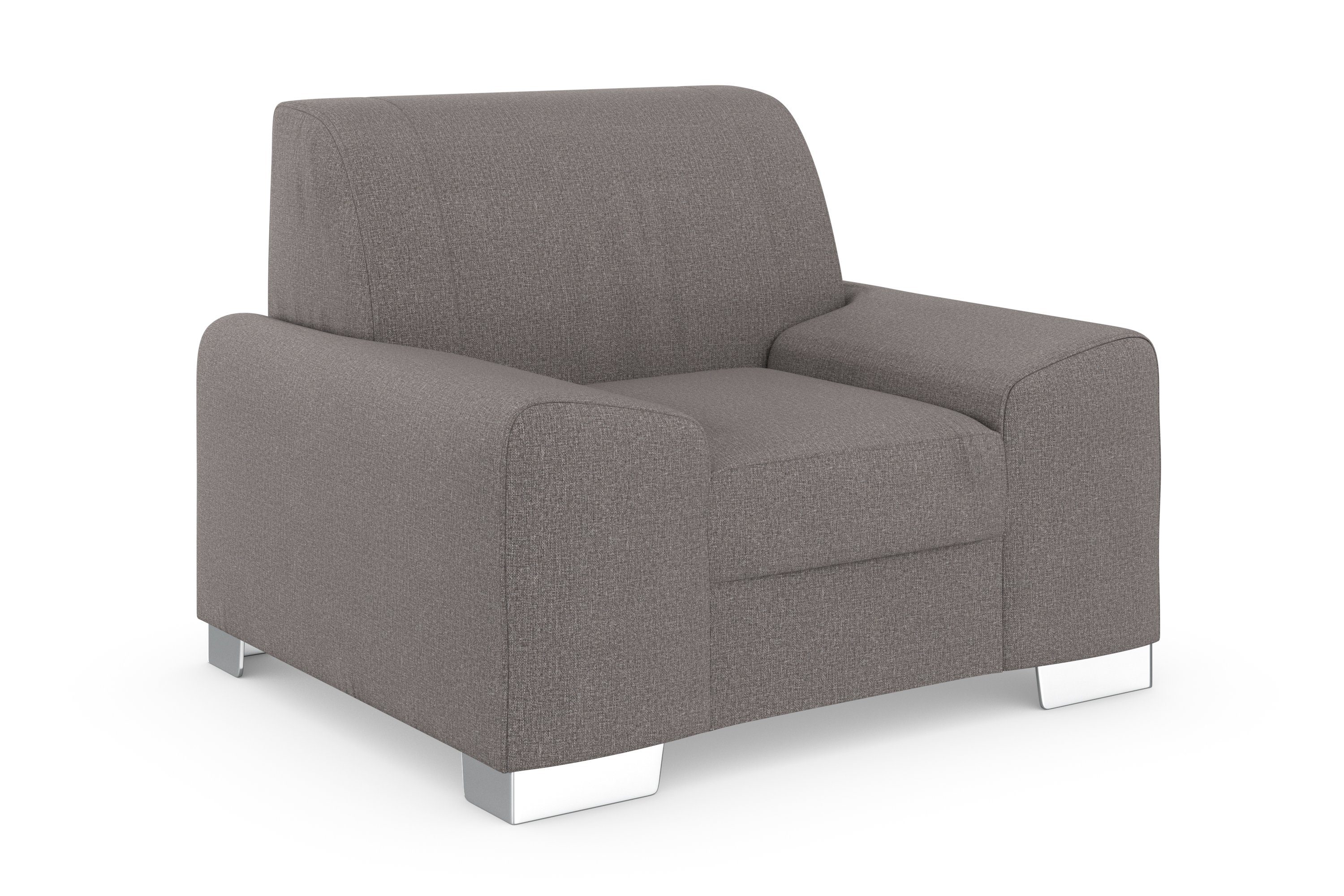 DOMO collection Fauteuil Anzio optioneel met veerkern
