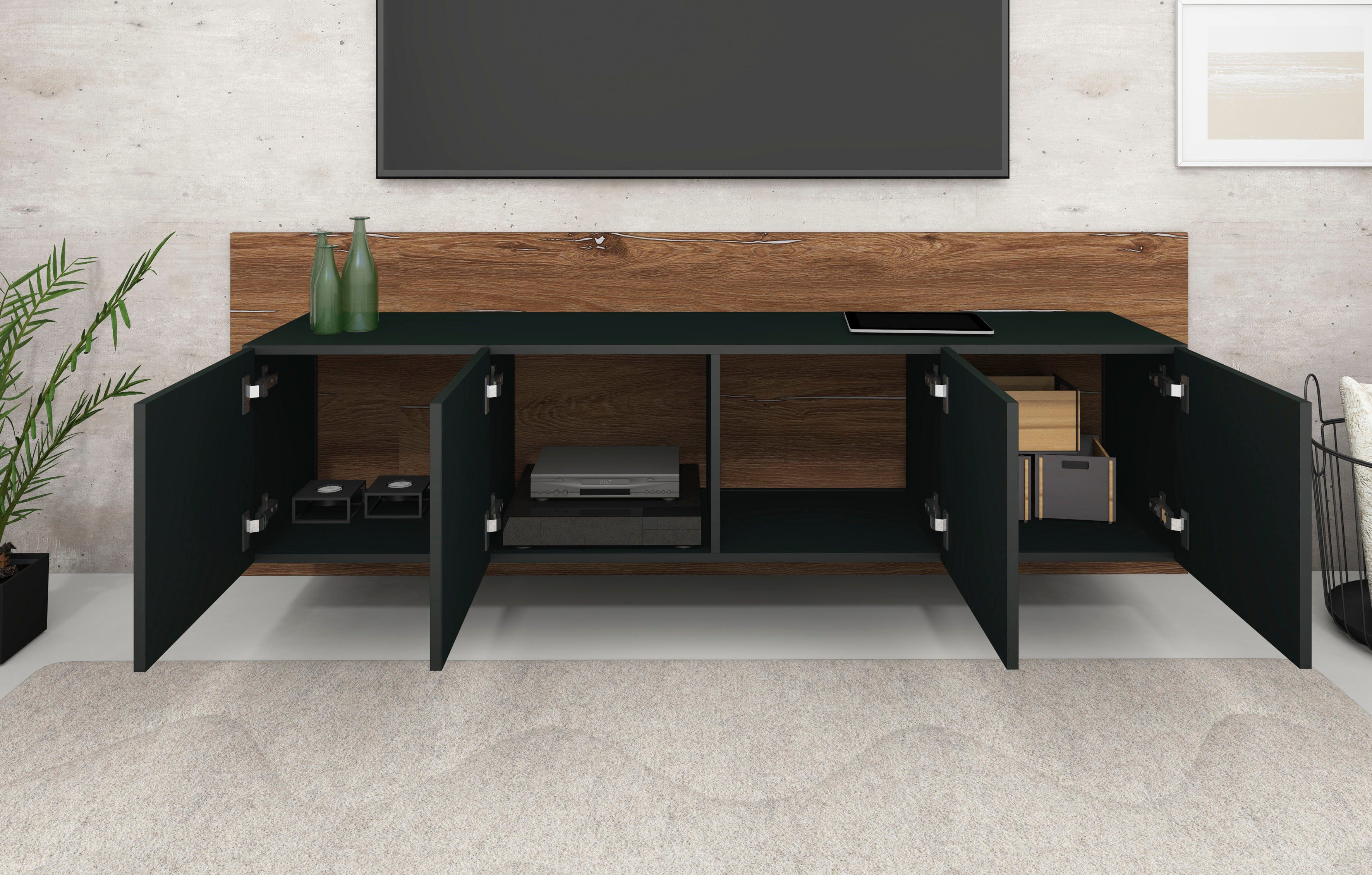 borchardt Möbel Tv-meubel Sara Breedte 182 cm