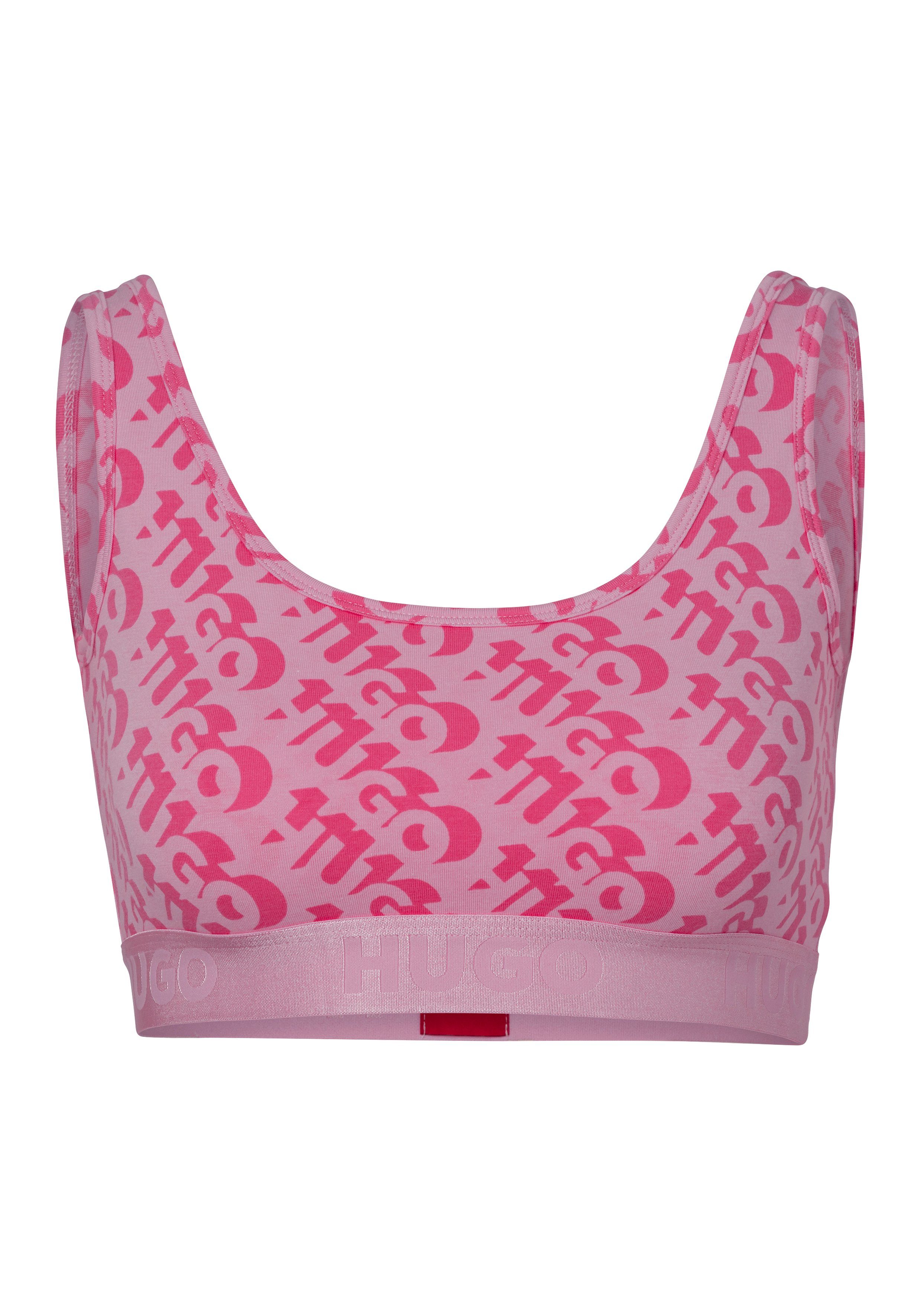 HUGO underwear Bralette-bh BRALETTE SL DESIGN met elastische taille dames bralettes maat S roze