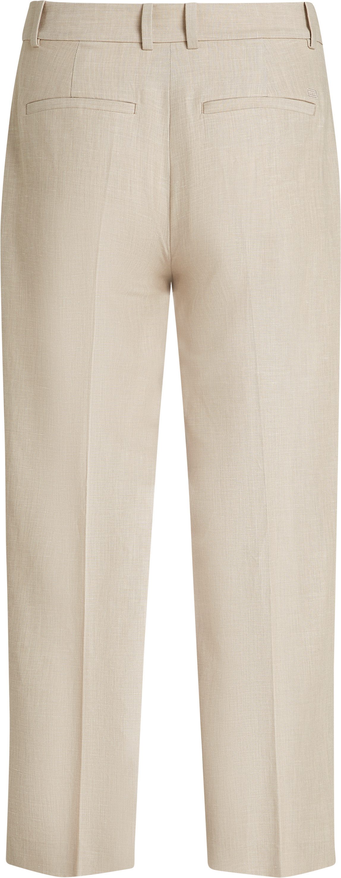 Tommy Hilfiger Geweven broek LINEN MIX PLEATED TAPERED PANTS