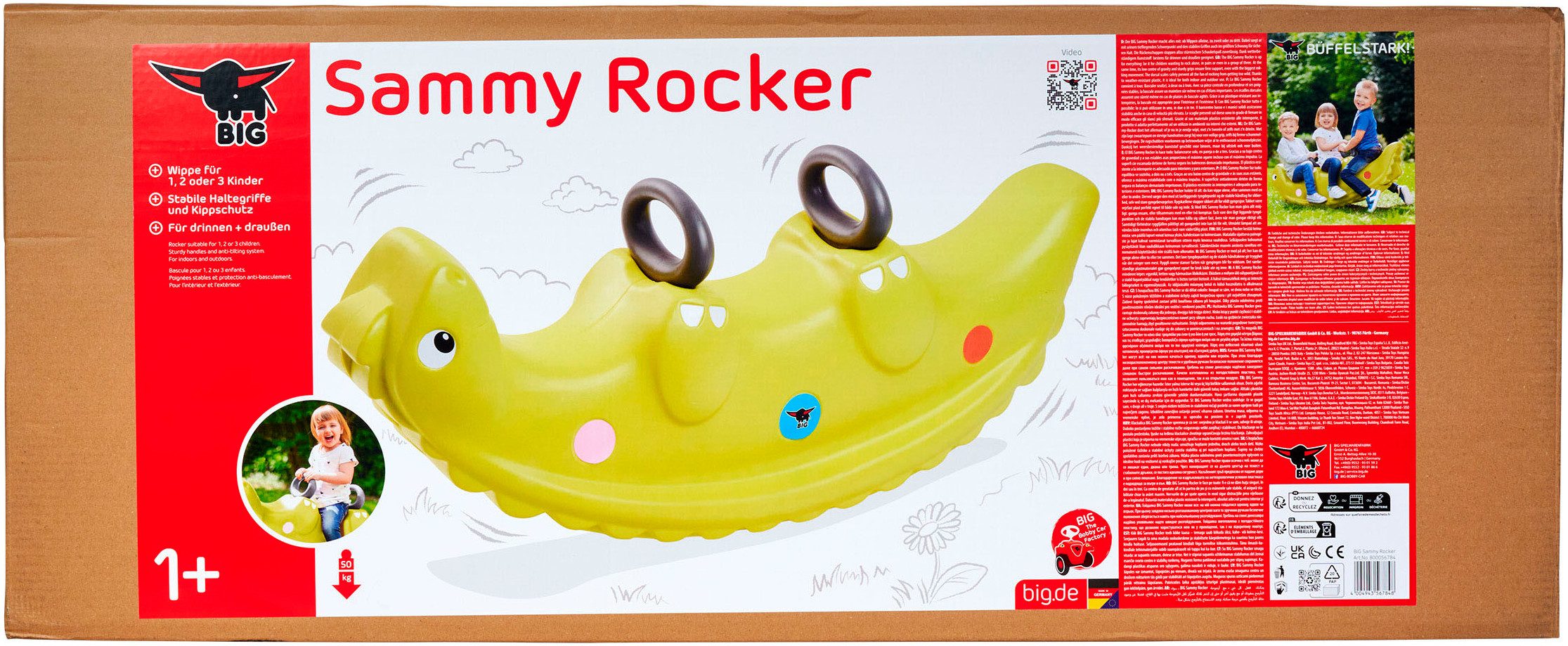 BIG Wip Sammy rocker, groen