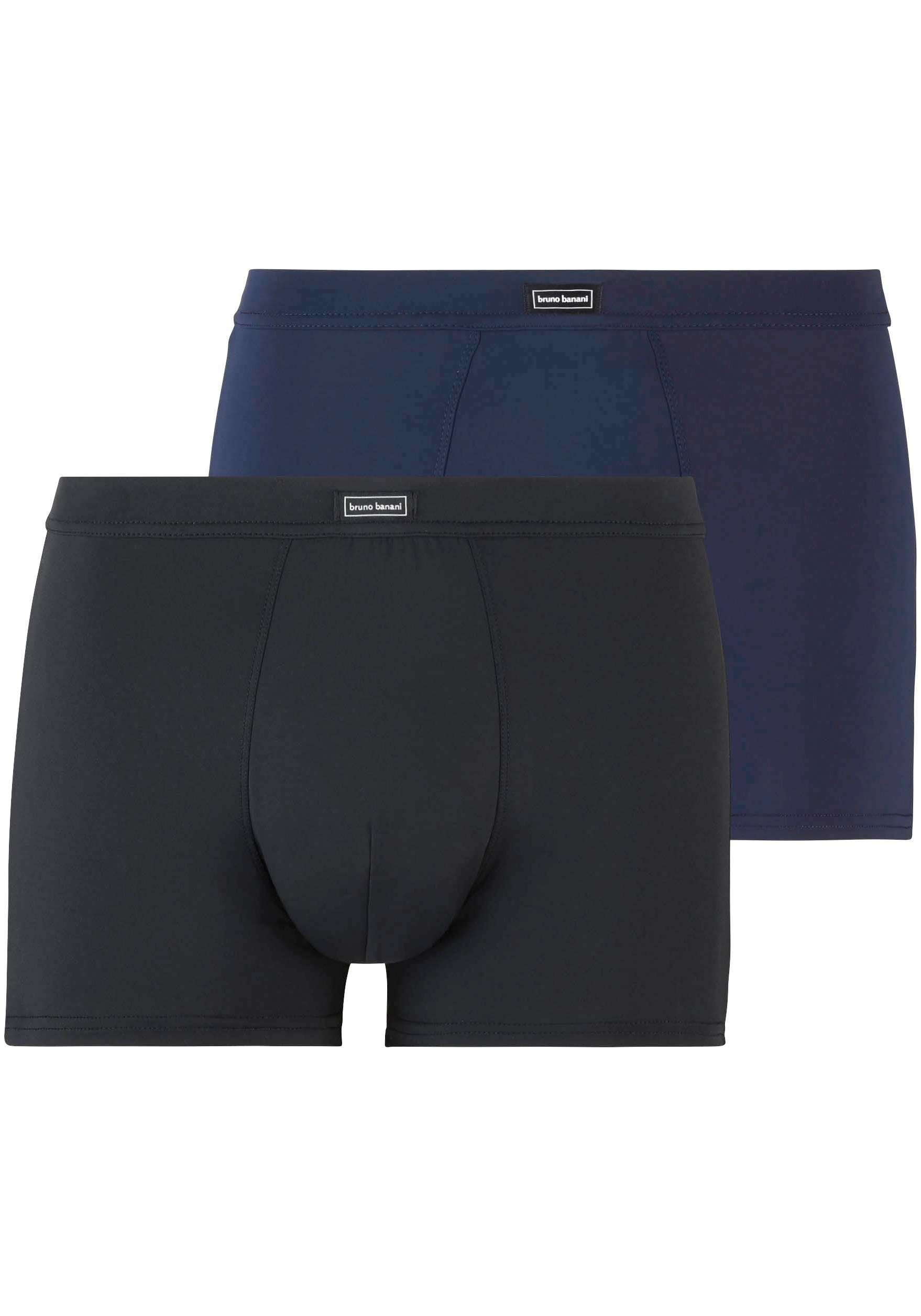 Bruno Banani Boxershort Aangezette boord (set, 2 stuks)