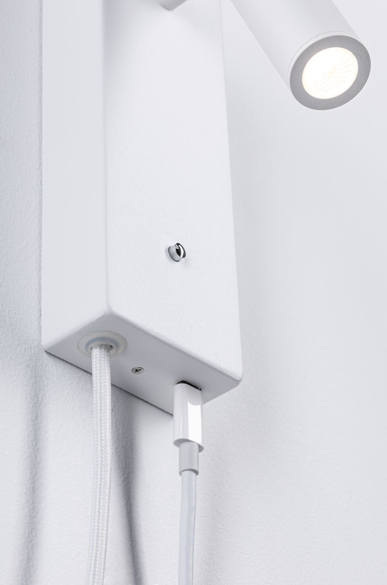 Paulmann Led-wandlamp Hulda 2,5W USBC 230V 3000K Metaal