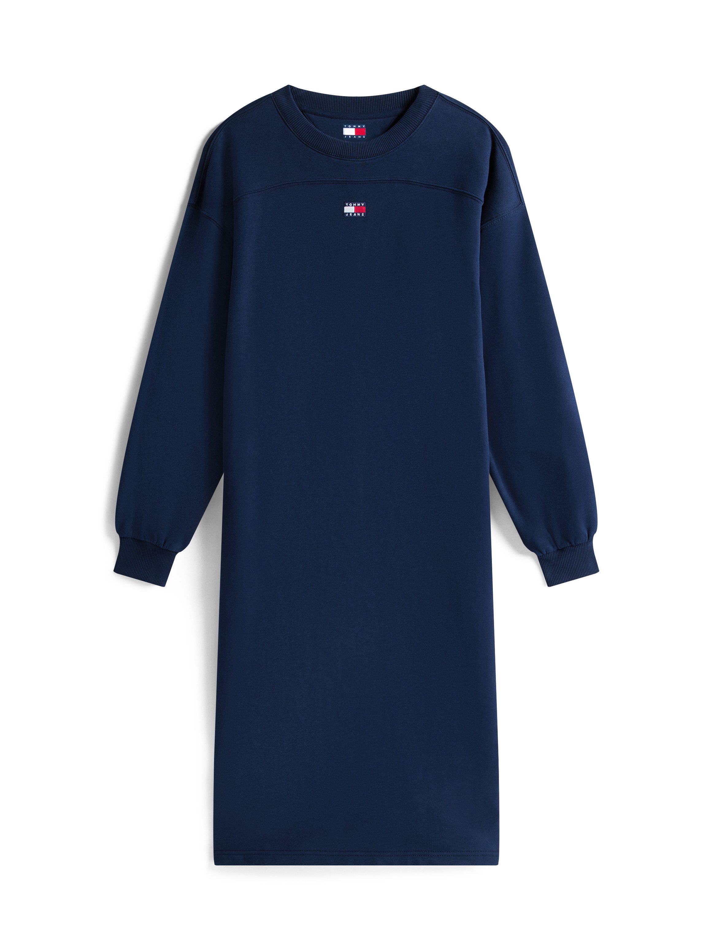 TOMMY JEANS Sweatjurk TJW BADGE SWEAT MIDI DRESS