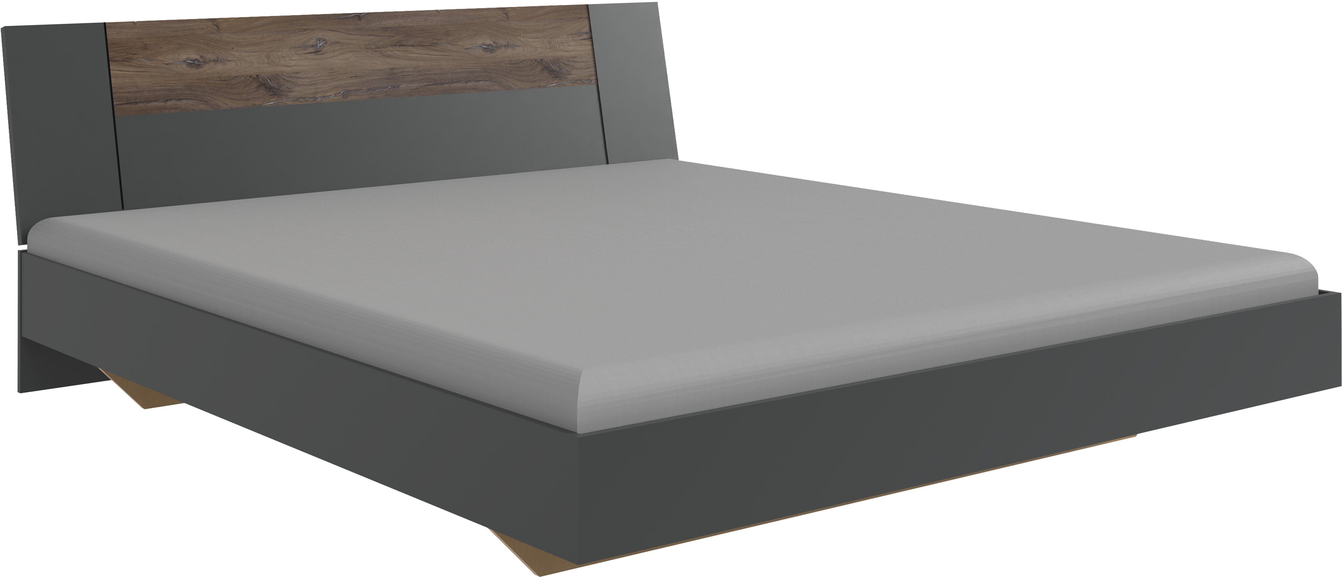 wimex futonbed kreta ligoppervlak 180x200 cm, modern hoofdbord