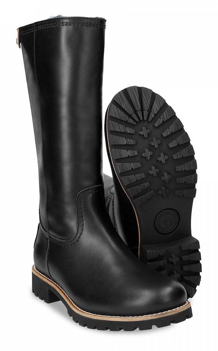 Panama Jack Winterlaarzen Bambina Igloo long shaft boots, profile sole, with lambswool lining