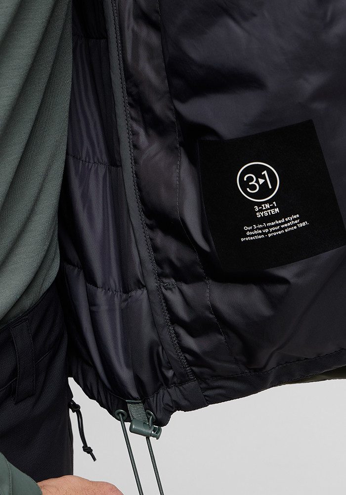 Jack Wolfskin Functioneel 3-in-1-jack ROMBERG 3-in-1 JKT M
