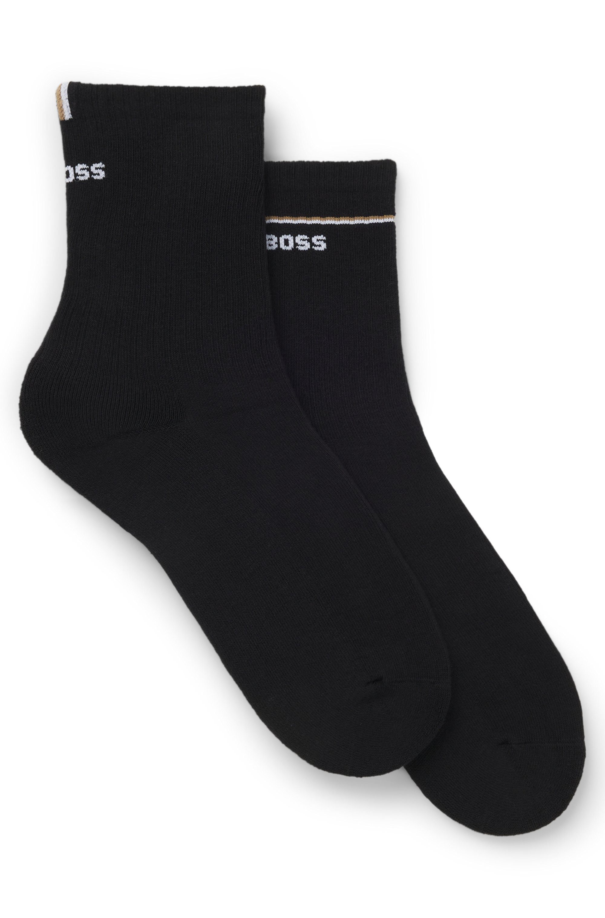 BOSS Sokken 2P QS Iconic CC W met boss logo-opdruk (set, 2 paar, 2 stuks)