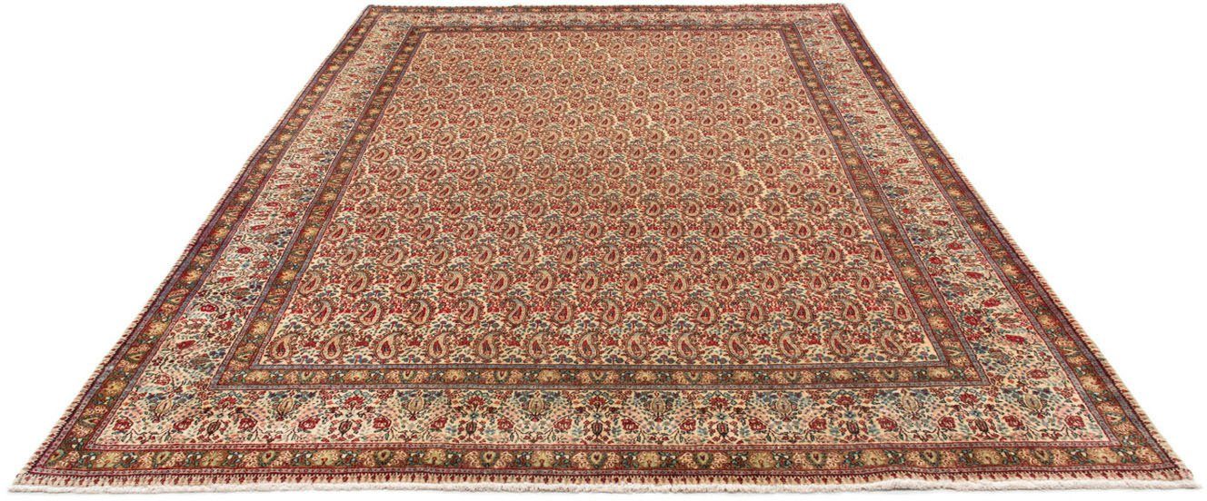 morgenland Wollen kleed Yalameh medaillon beige 330 x 200 cm Uniek exemplaar met certificaat