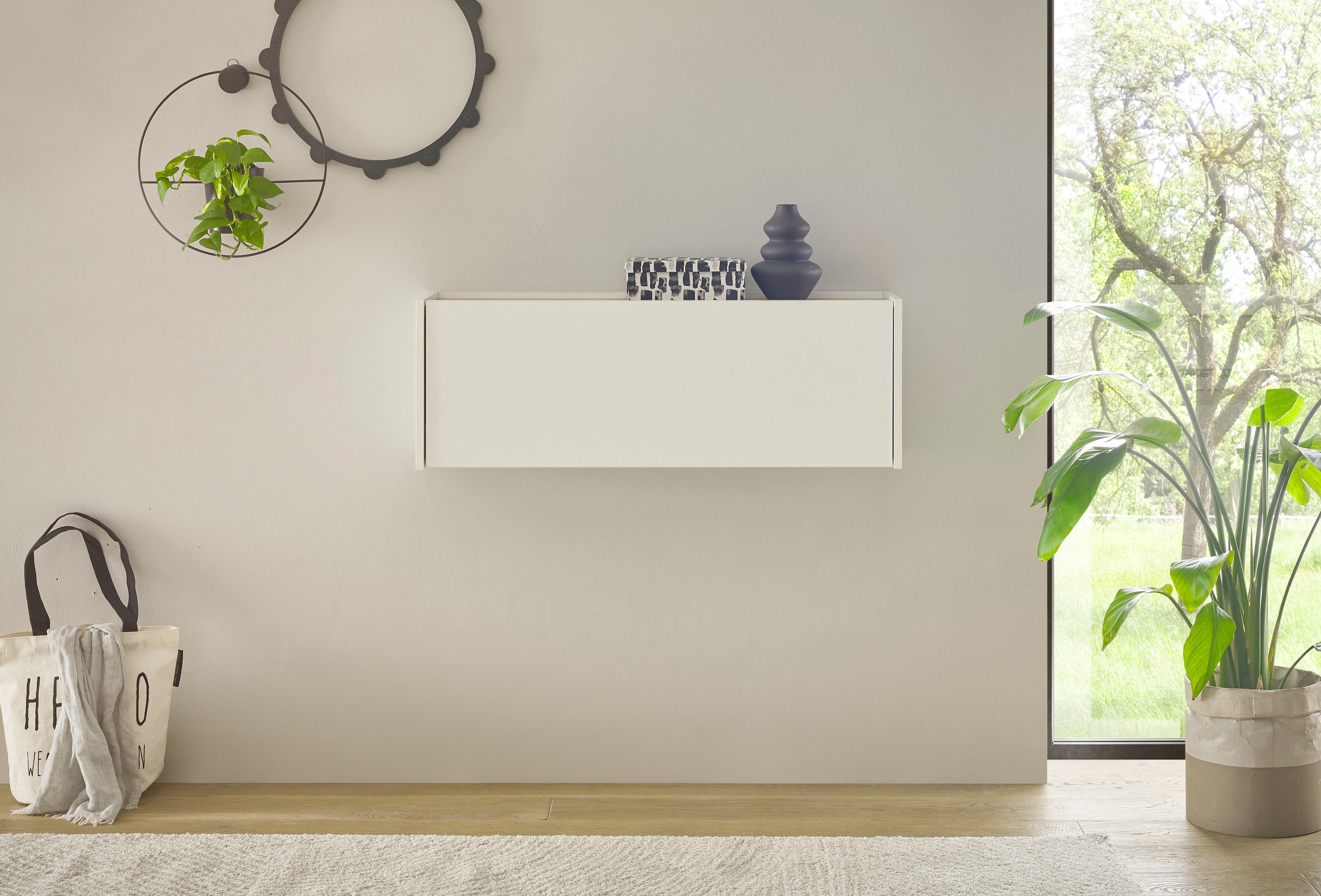INOSIGN Wandsecretaire City/Giron tijdloos modern, gezellig thuiskantoor, breedte 100 cm
