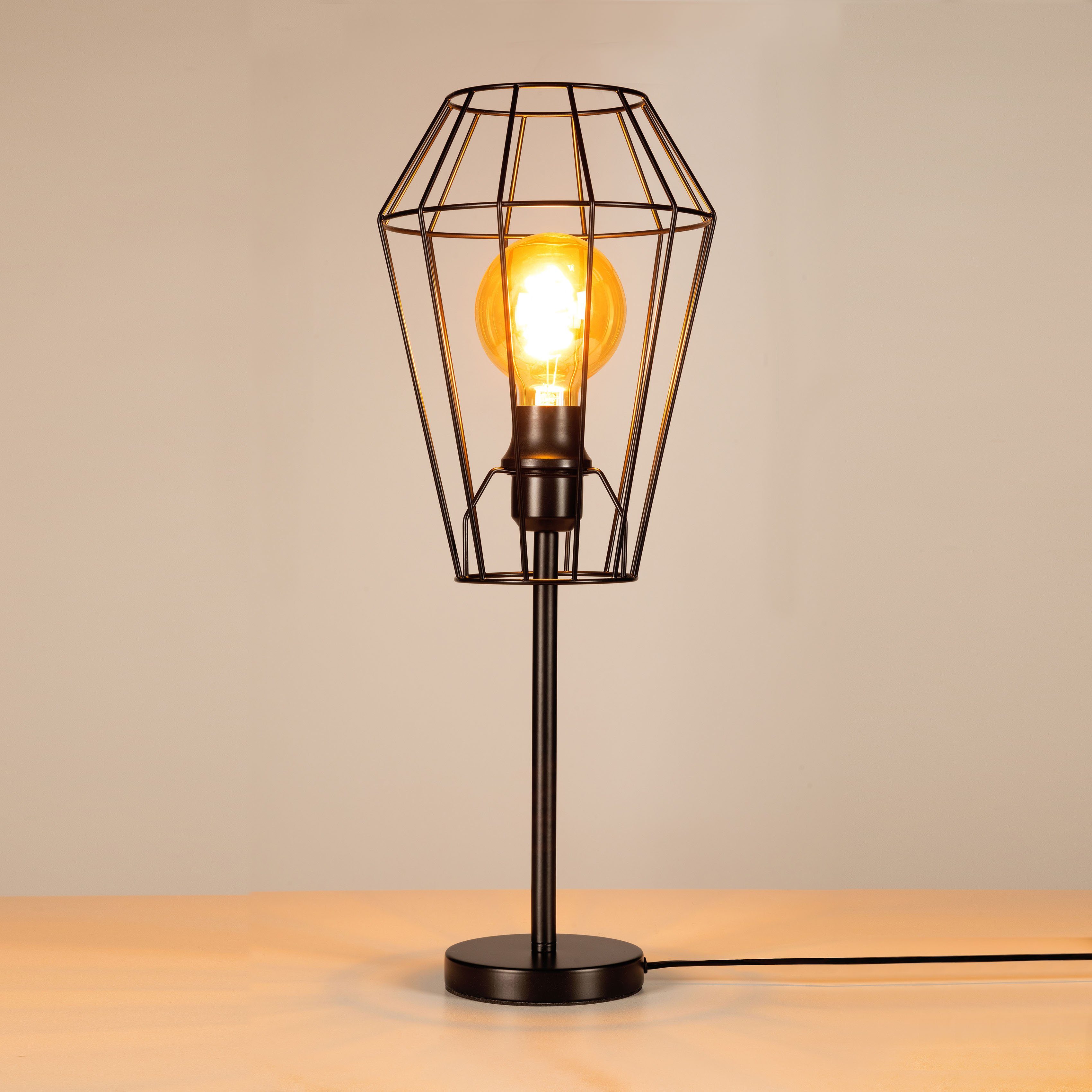 BRITOP LIGHTING Tafellamp ENDORFINA Decoratieve lamp van metaal, bijpassende LM E27 / excl., made in Europe (1 stuk)
