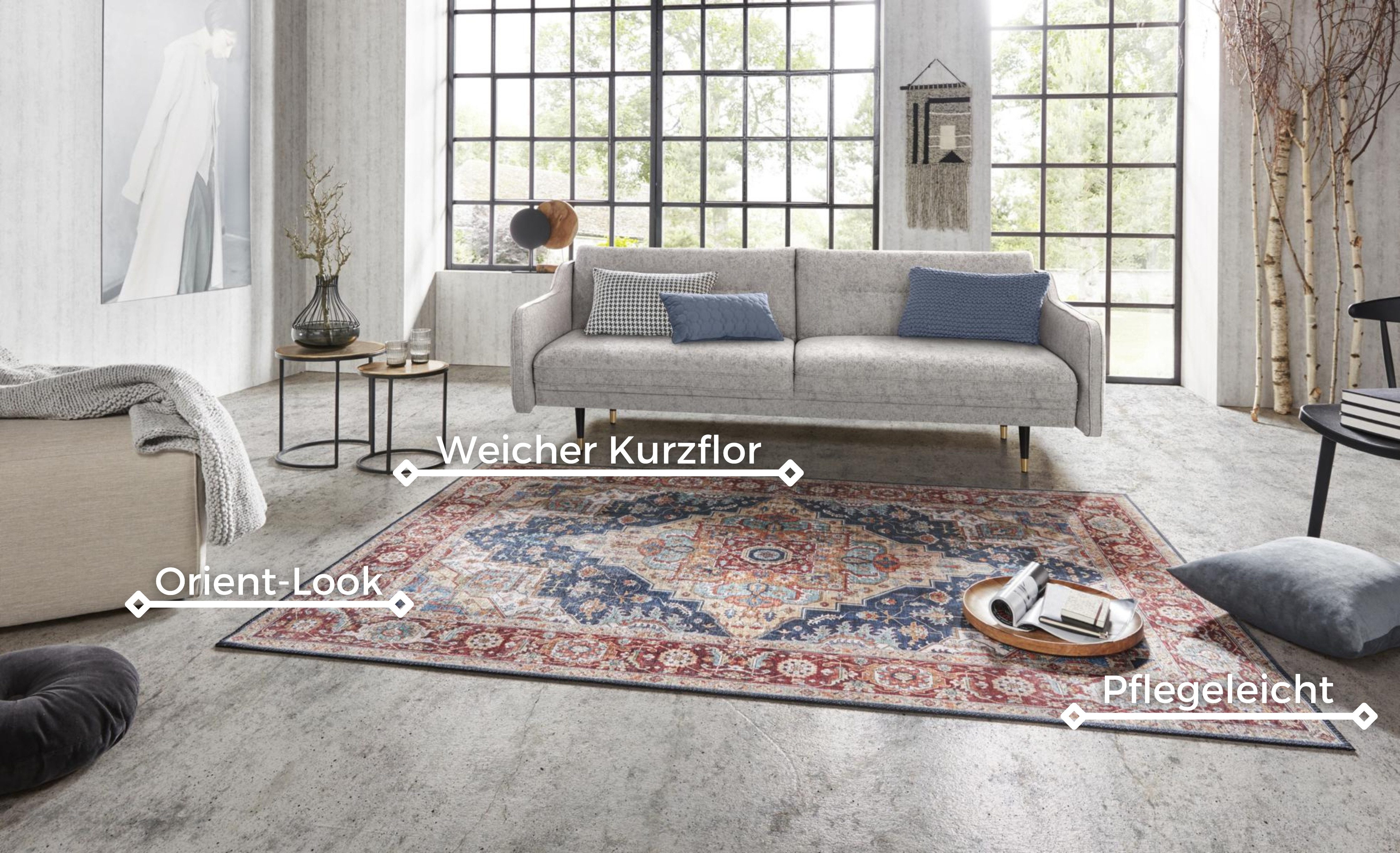NORTHRUGS Vloerkleed Sylla Oosters, loper, vintage, woonkamer, slaapkamer, eetkamer