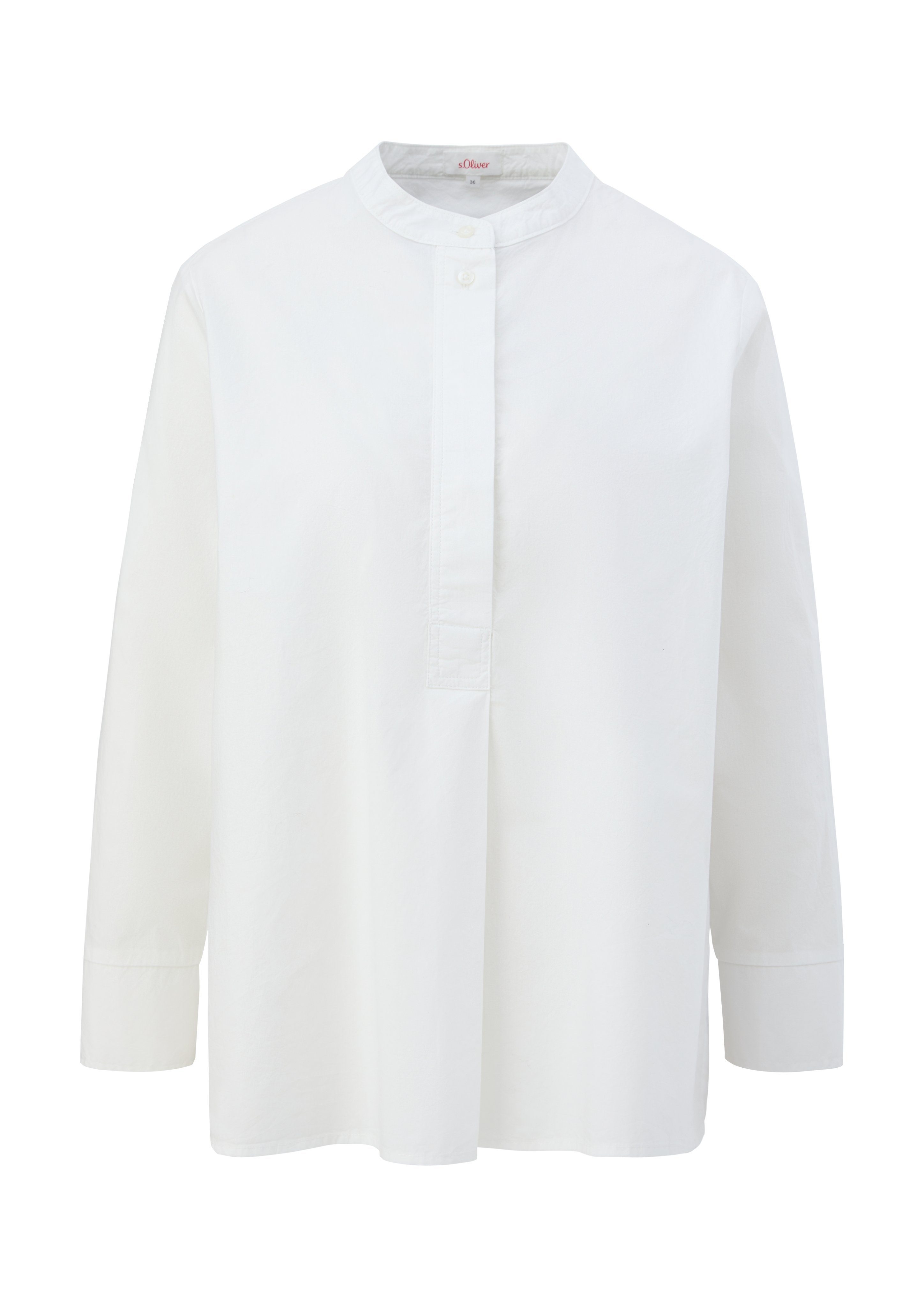 s.Oliver Klassieke blouse met plooi op de rug