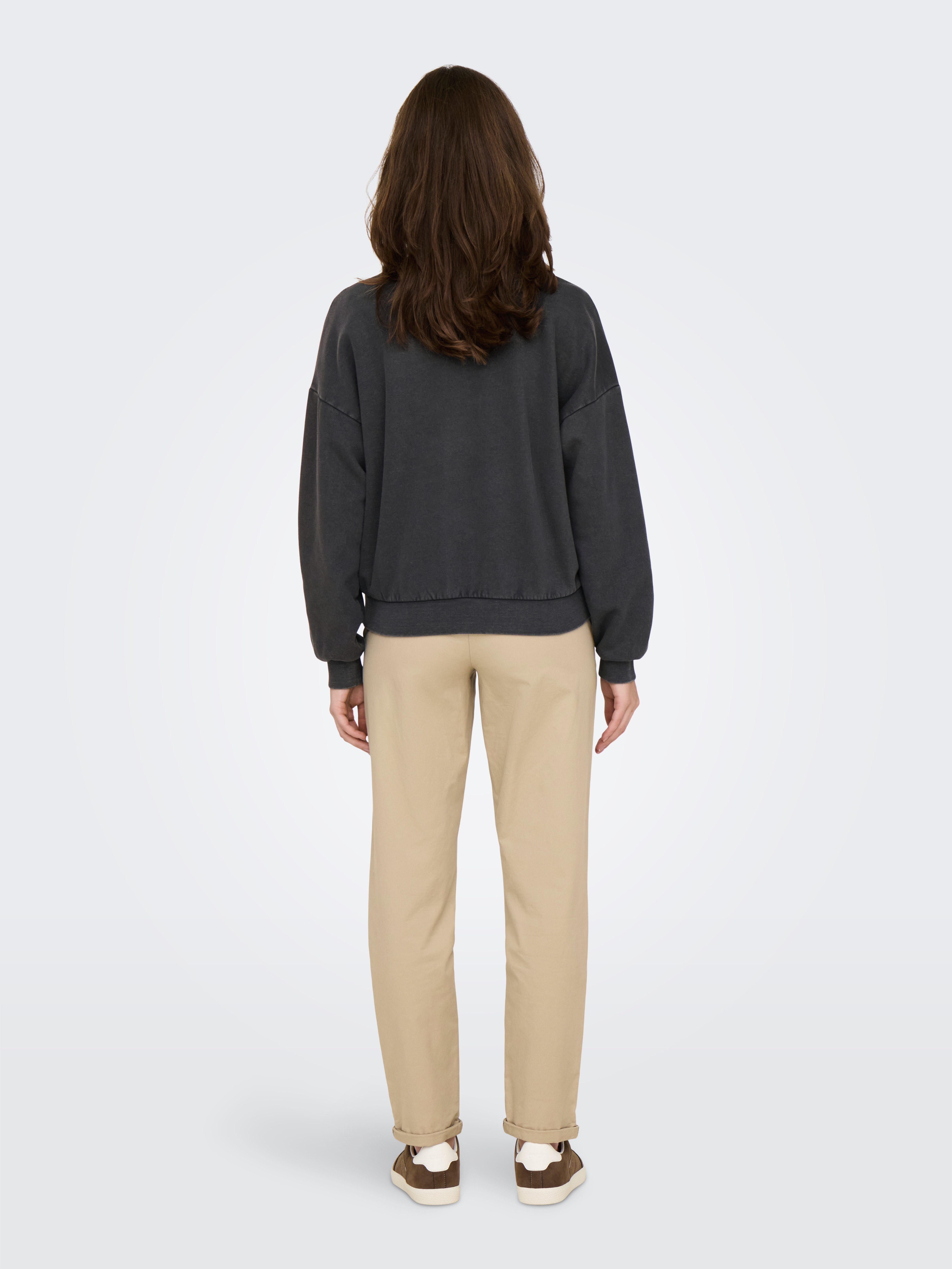 Only Sweatshirt ONLLAUREN L/S LEO O-NECK CC SWT