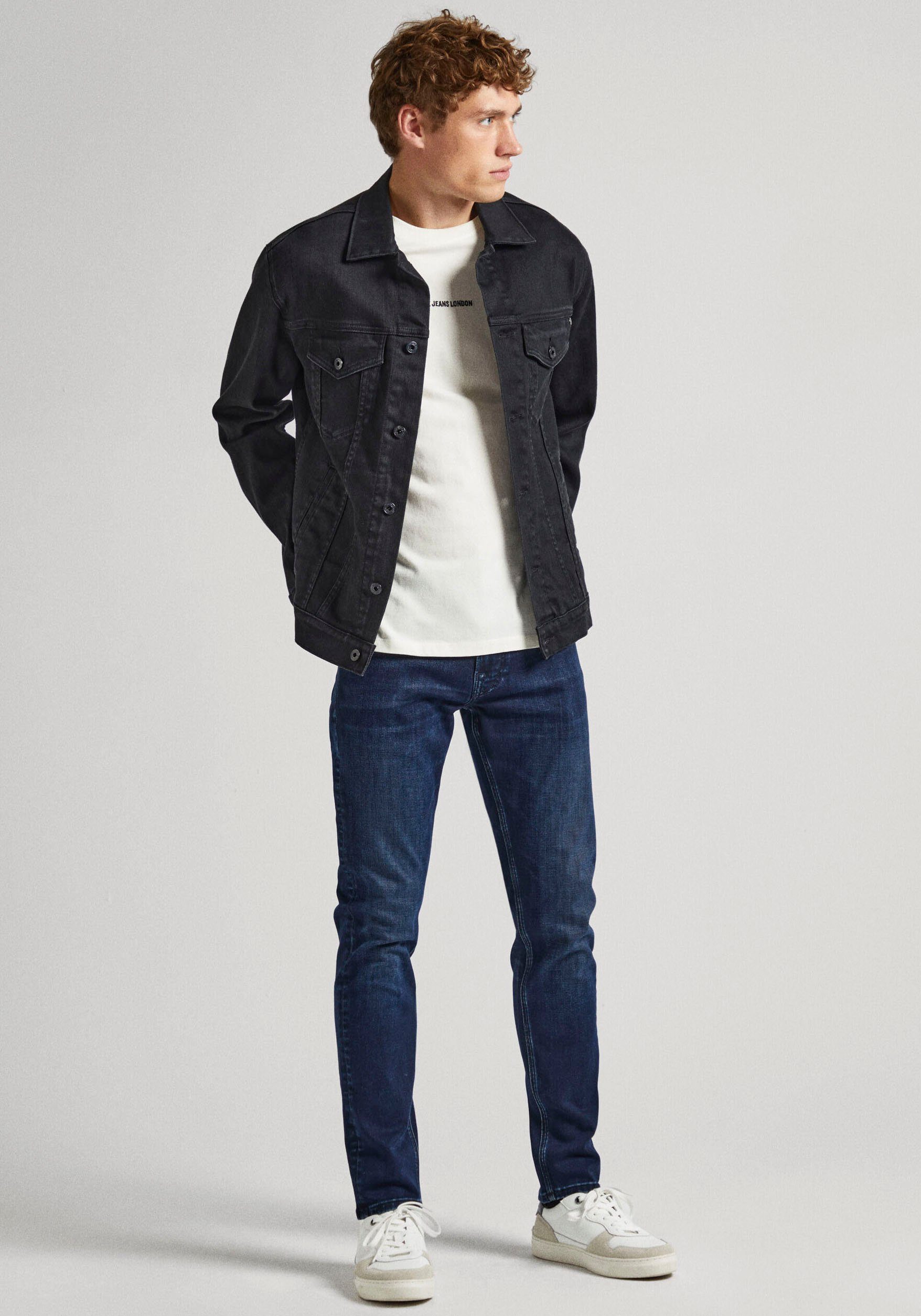 Pepe Jeans Slim fit jeans SLIM GYMDIGO JEANS, zeer elastisch