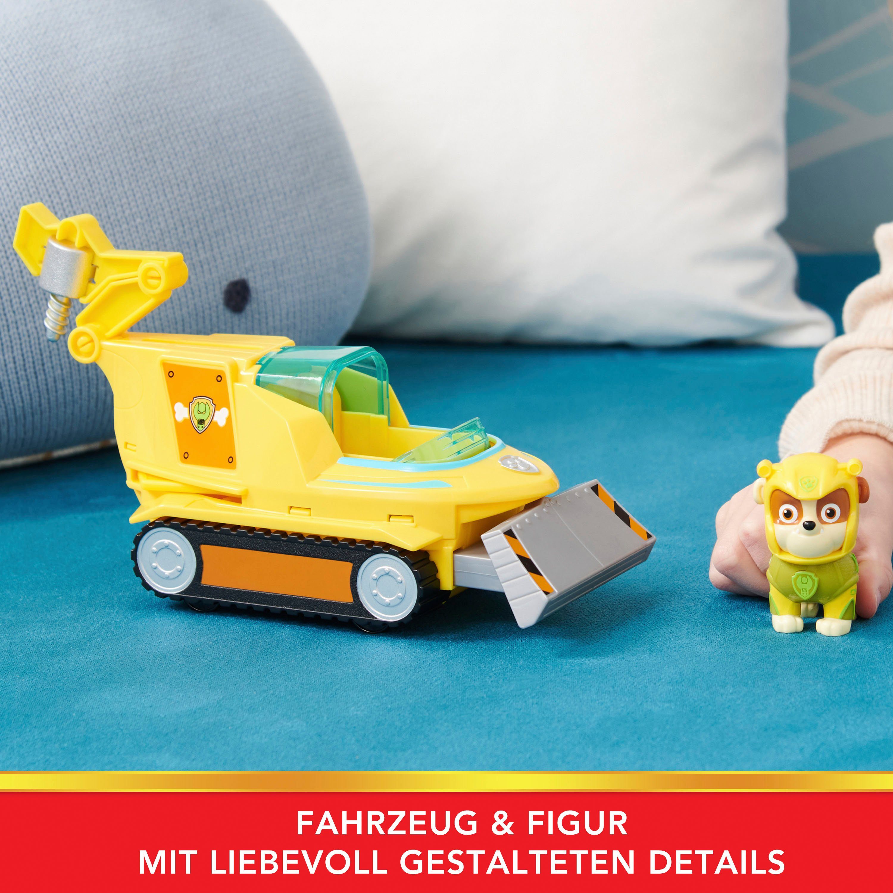 Spin Master Speelgoedauto Paw Patrol - Aqua Pups - Basic Themed Vehicles Solid Rubble