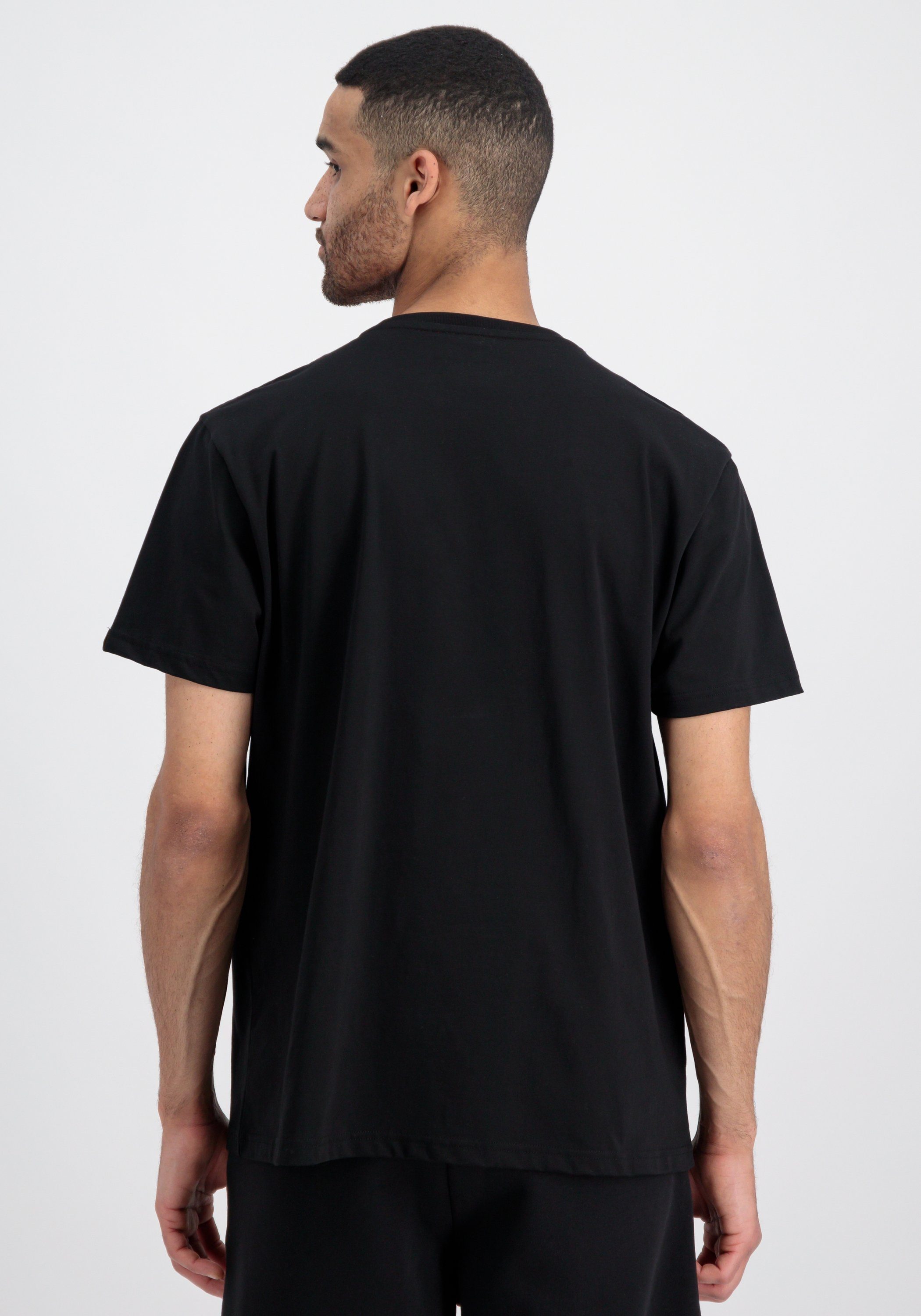 Alpha Industries T-shirt Alpha Industries Men - T-Shirts Patch T LF heren t-shirts maat XS zwart