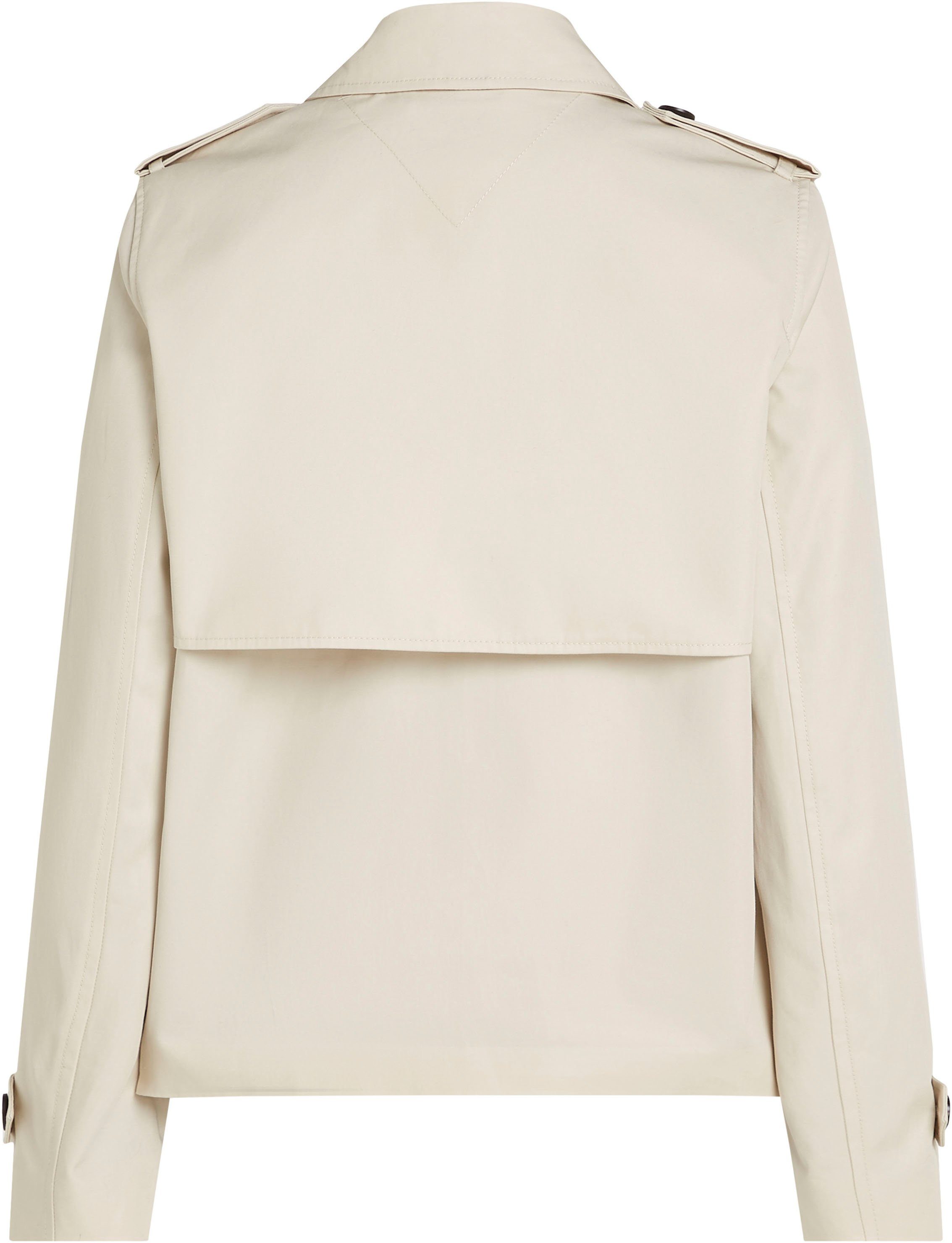Tommy Hilfiger Kort jack COTTON SB SHORT TRENCH met typische trenchdetails