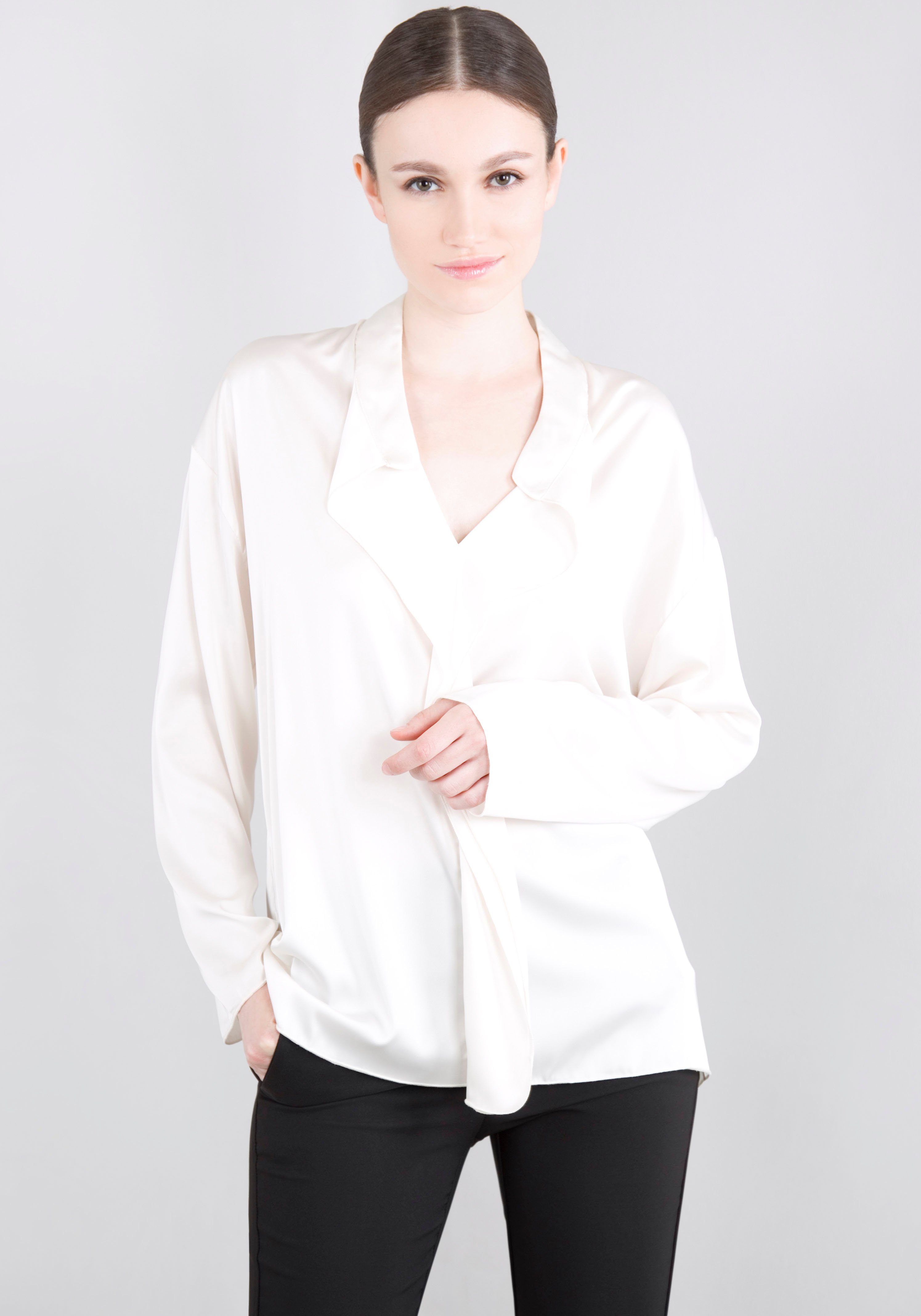IMPERIAL Blouse met lange mouwen