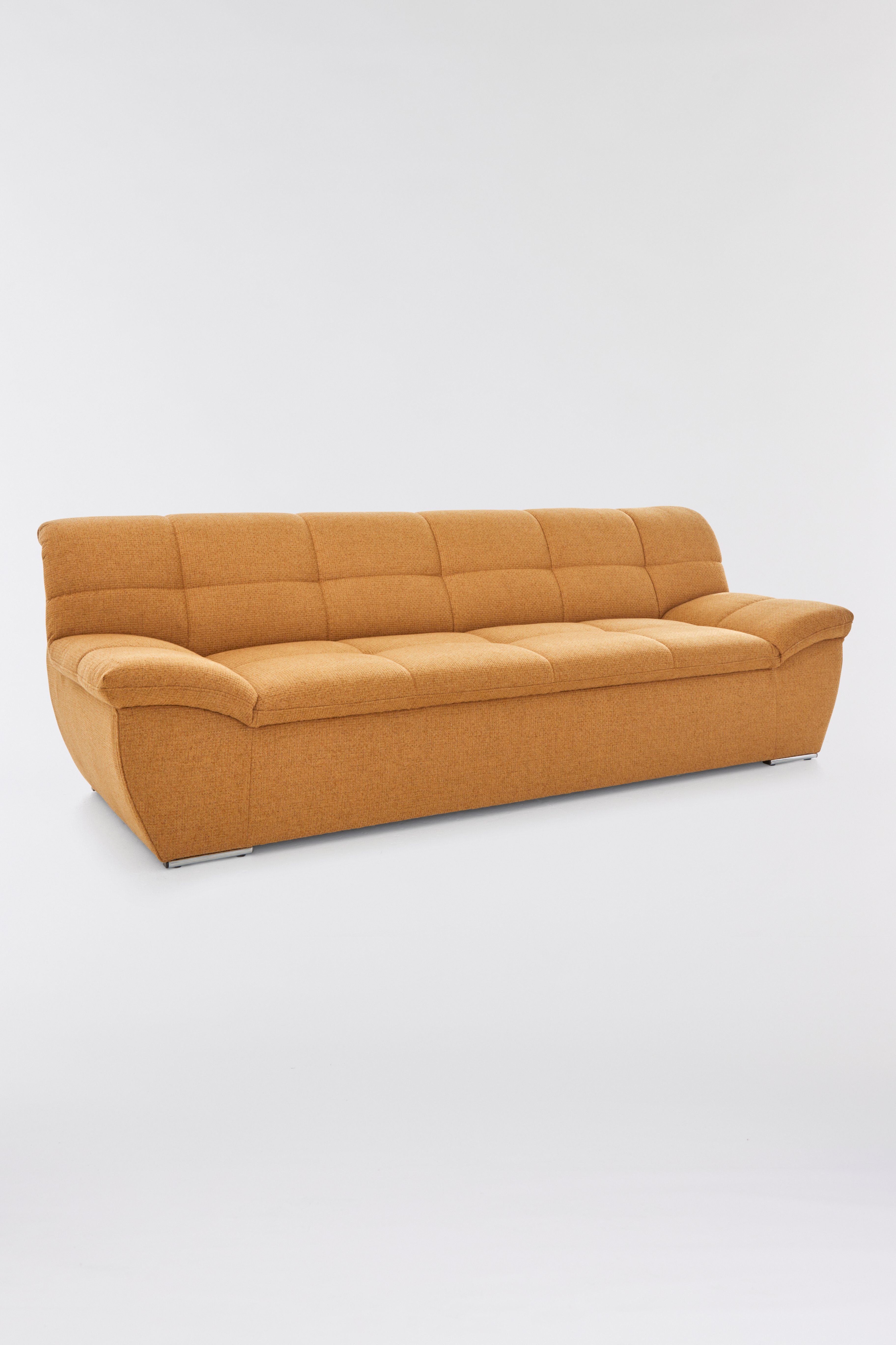 DOMO collection 3-zitsbank Lagoa, moderne zittingstikking, comfortabel en comfortabel