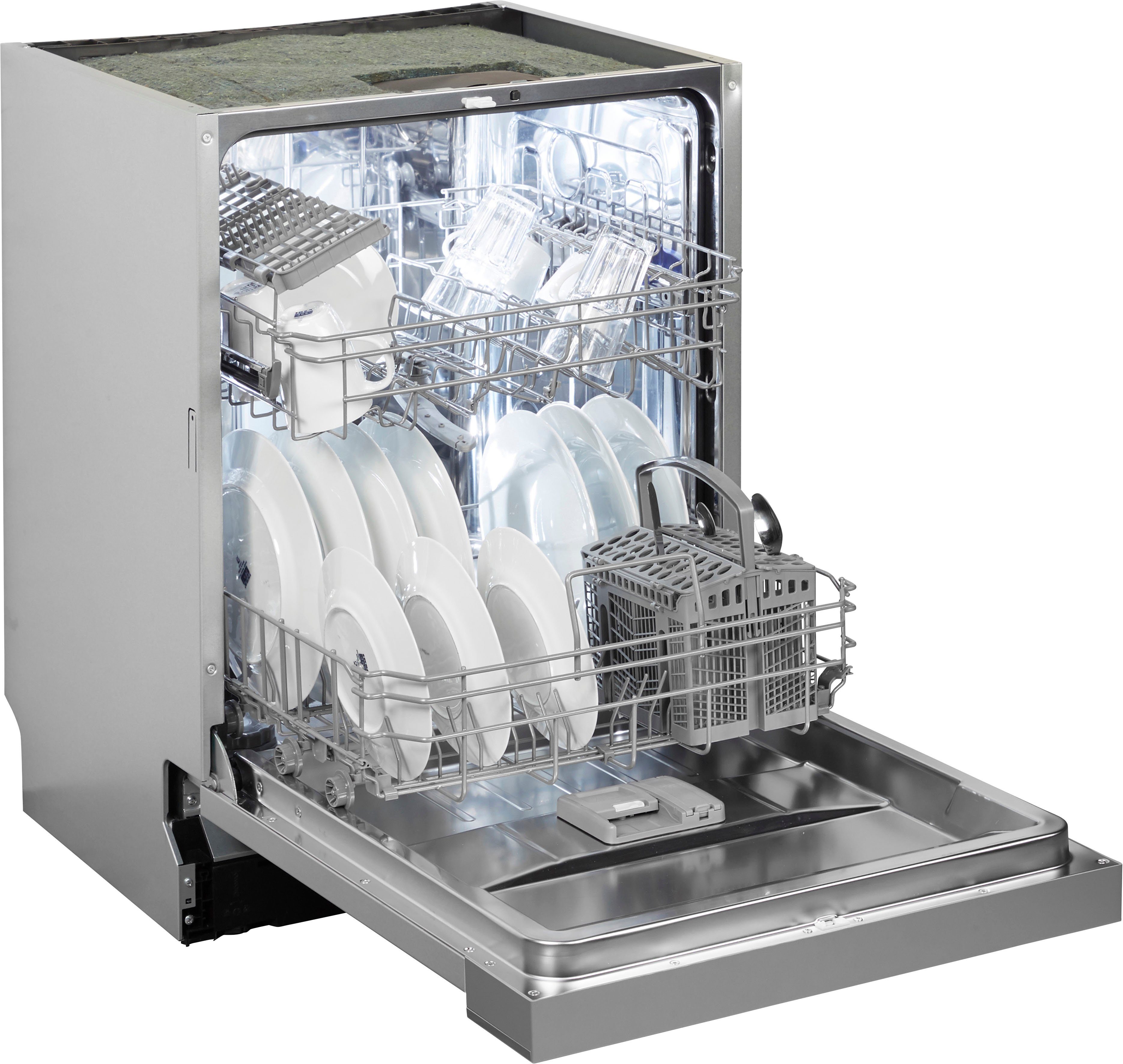 Hanseatic Semi-geïntegreerde vaatwasser HGTI6082C13K7709DS, 81,5 cm x 59,8 cm