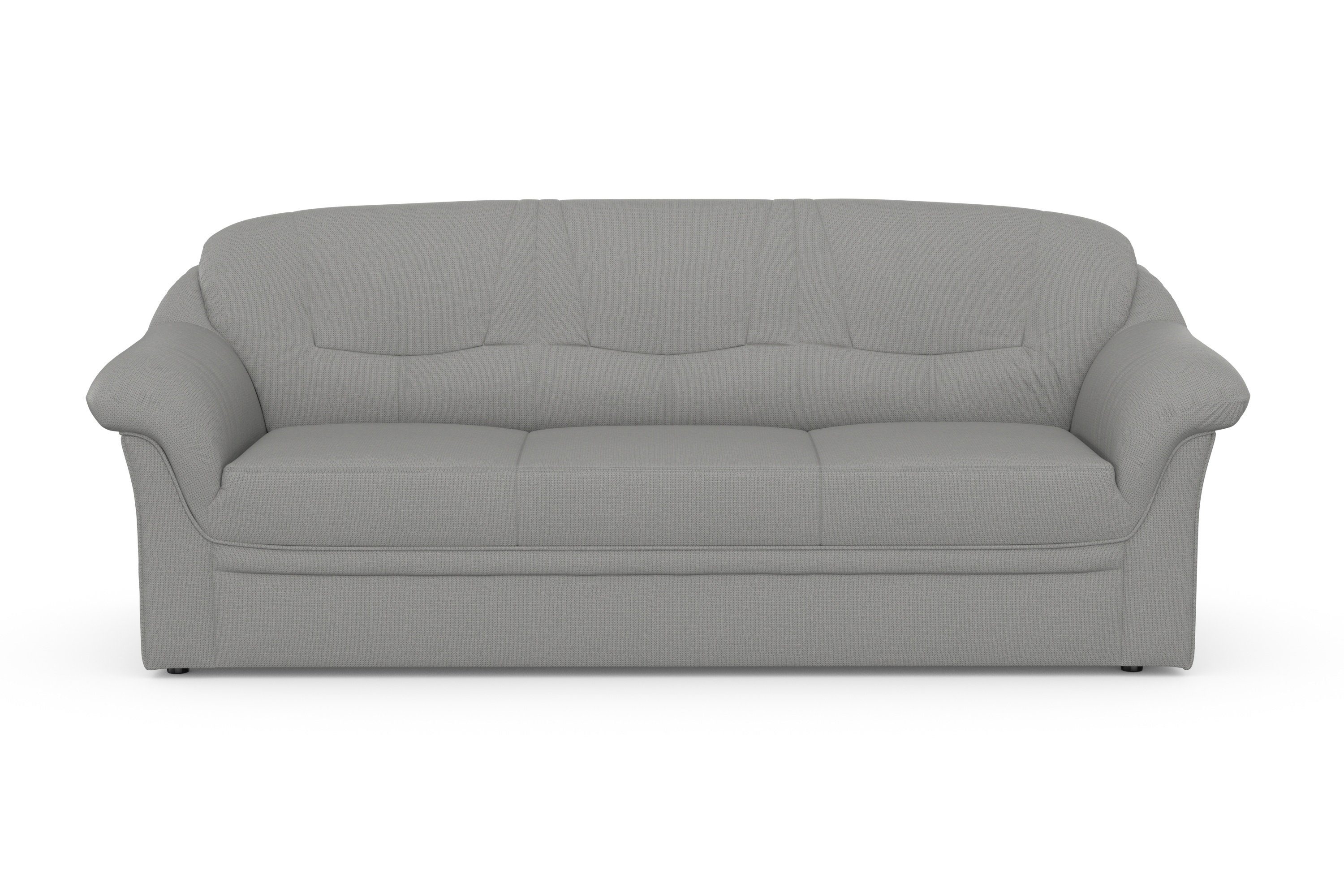 DOMO collection 3-zitsbank Montana voor kleine ruimtes, breedte 184cm, comfortabel en tijdloos