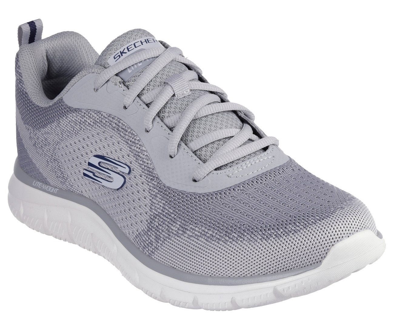 Skechers Sneakers TRACK-GLENDOR Trainingsschoenen, veterschoenen, vrijetijdsschoen met memory foam