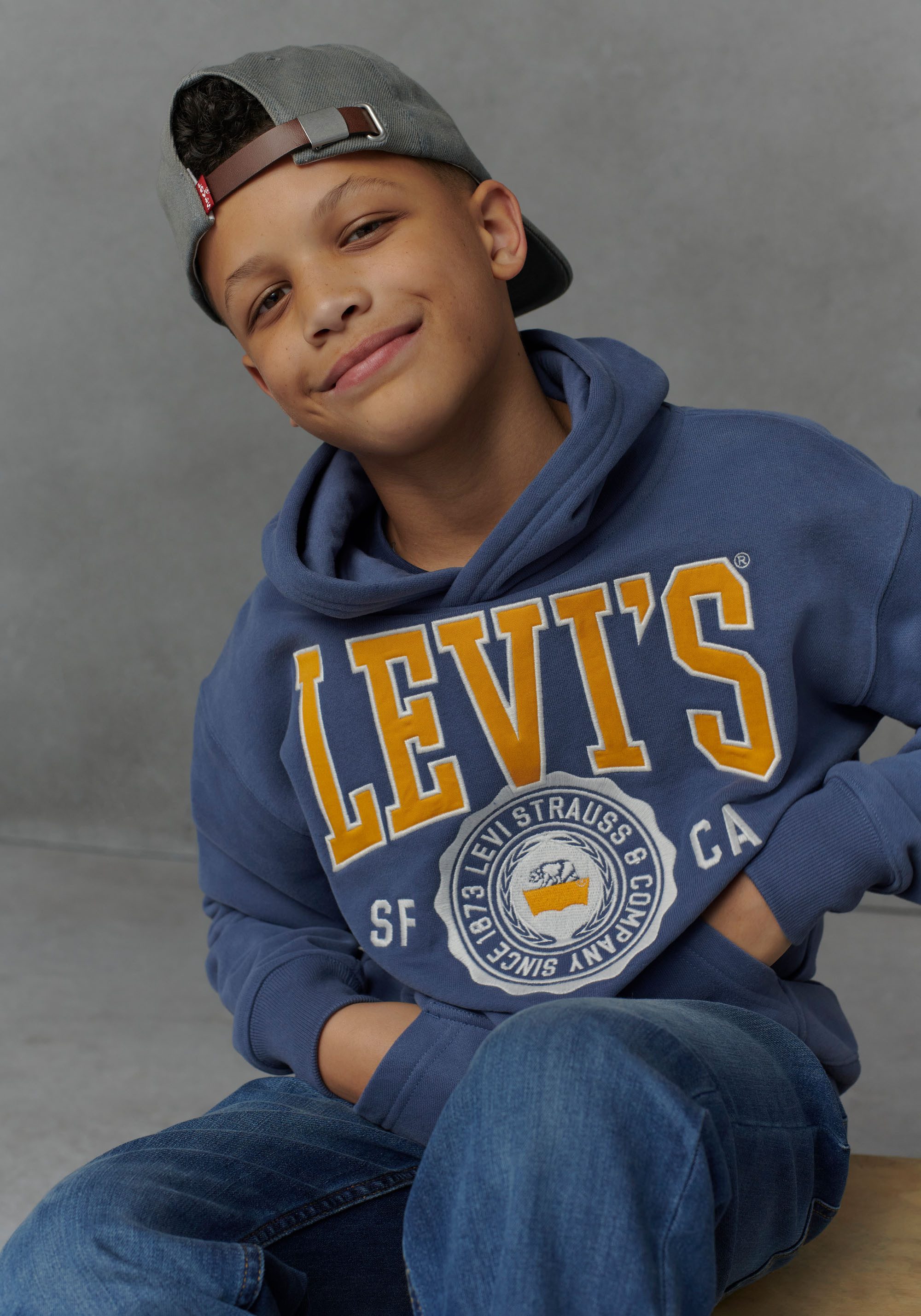 Levi's Kidswear Hoodie LVB SPORTY HOODIE